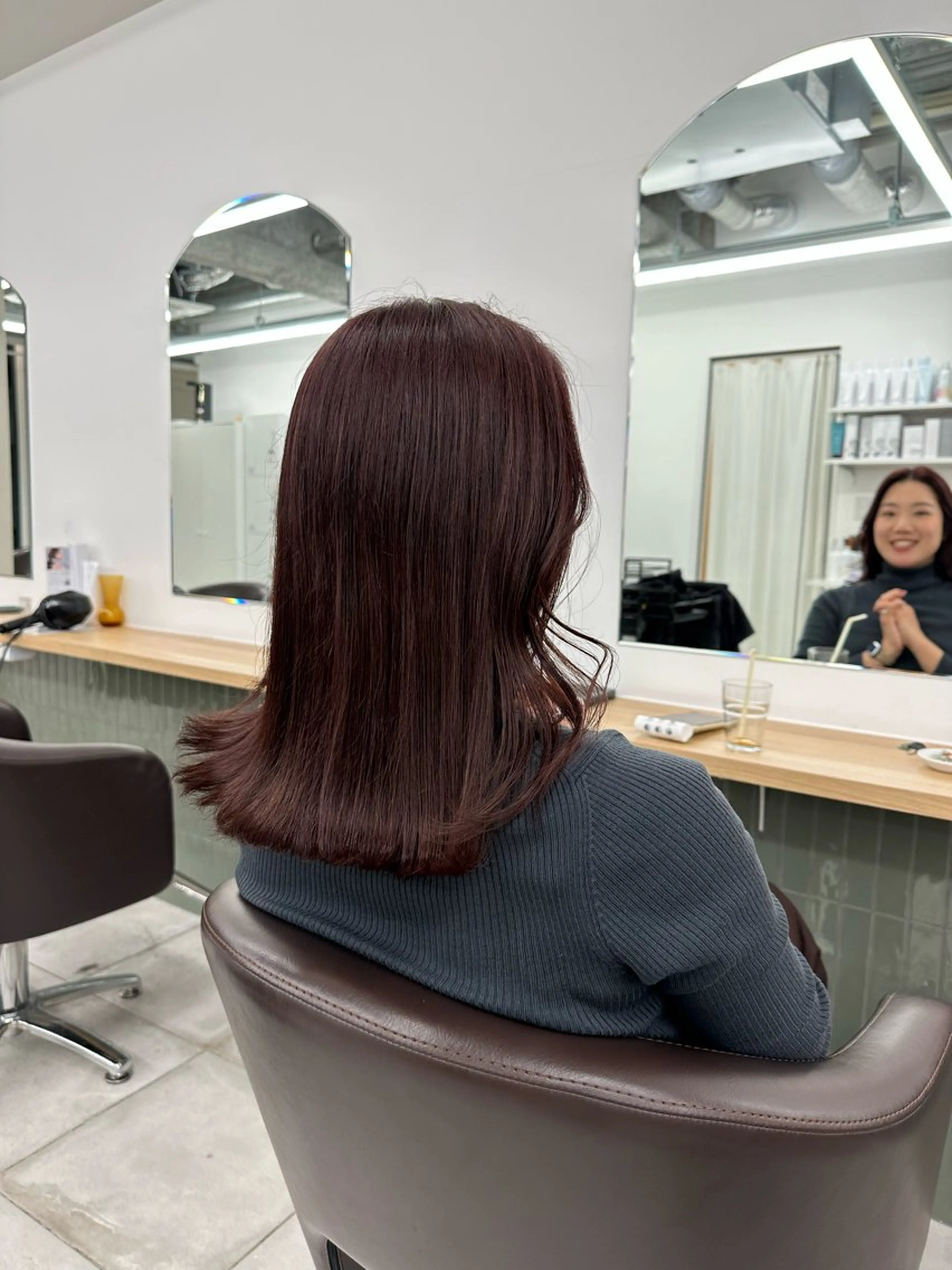 セミロング カラー キッズ オトナヘア🌸 harukaのヘアスタイル