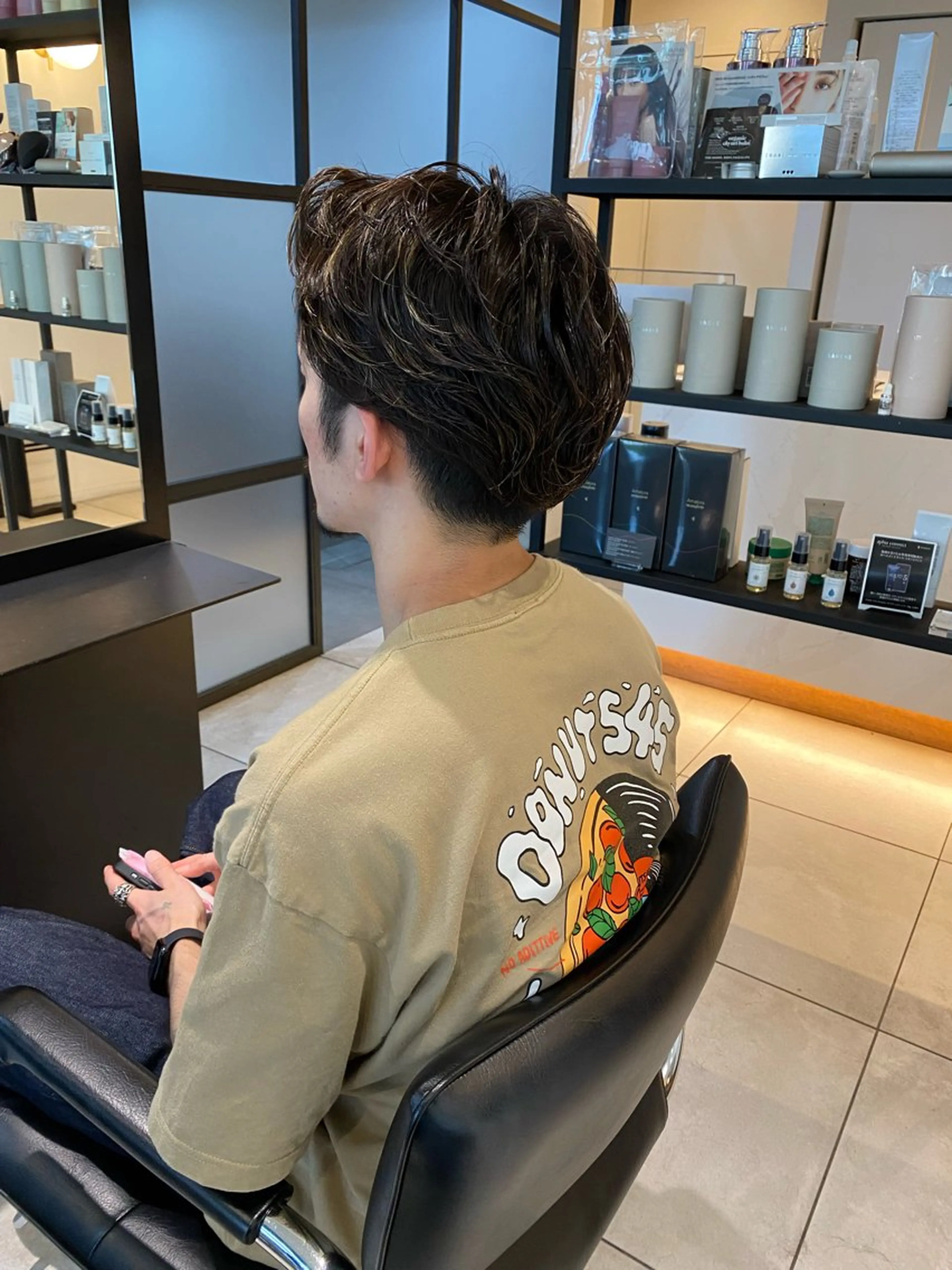 パーマ メンズ SPADIC 大阪店所属・梅田美容室 SPADICユヅキ♠のヘアスタイル