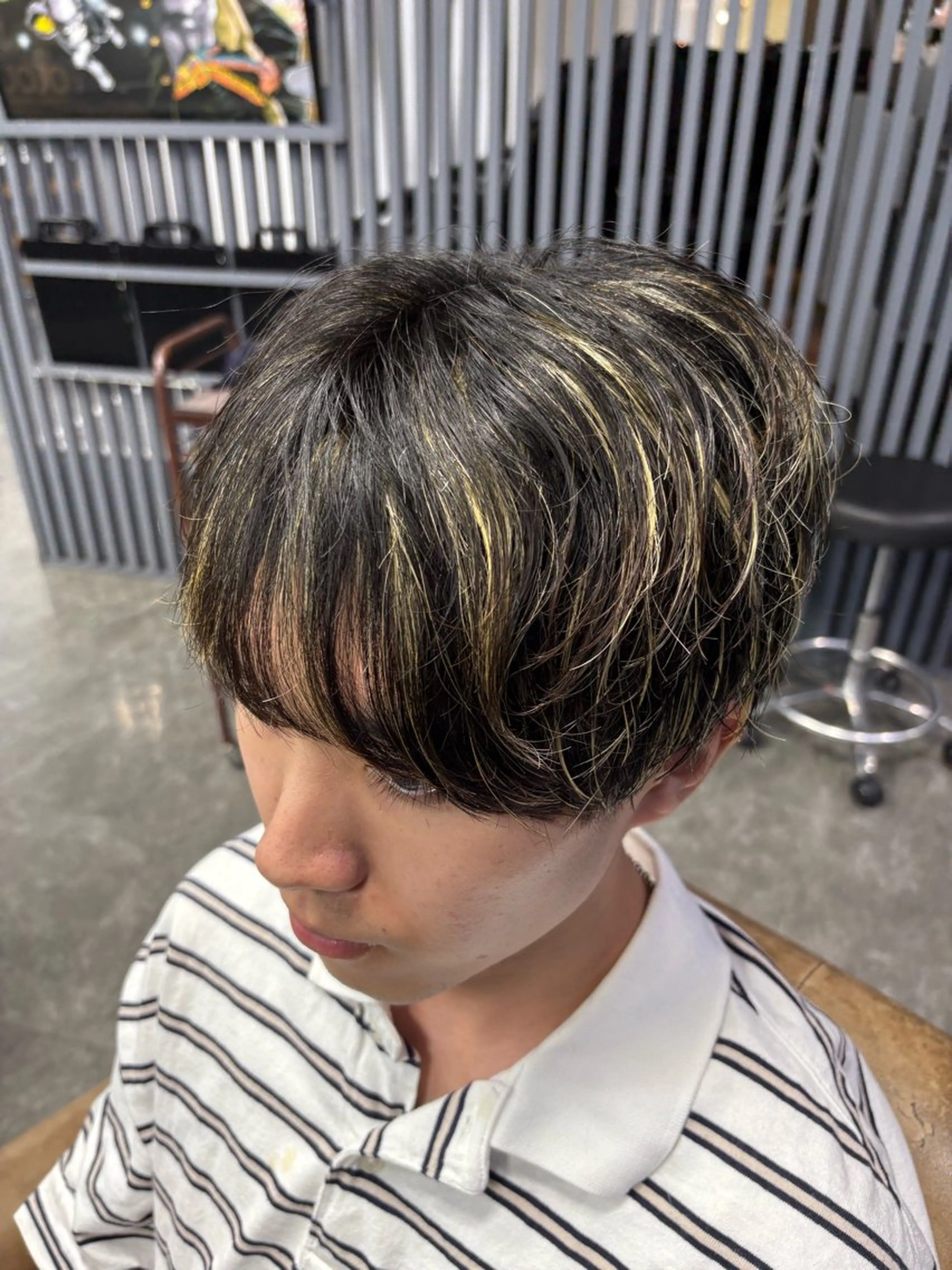 カラー メンズ カット ヘアカラー 梅田/全パーマ特化/ ケアパーマ特化/秋本のヘアスタイル