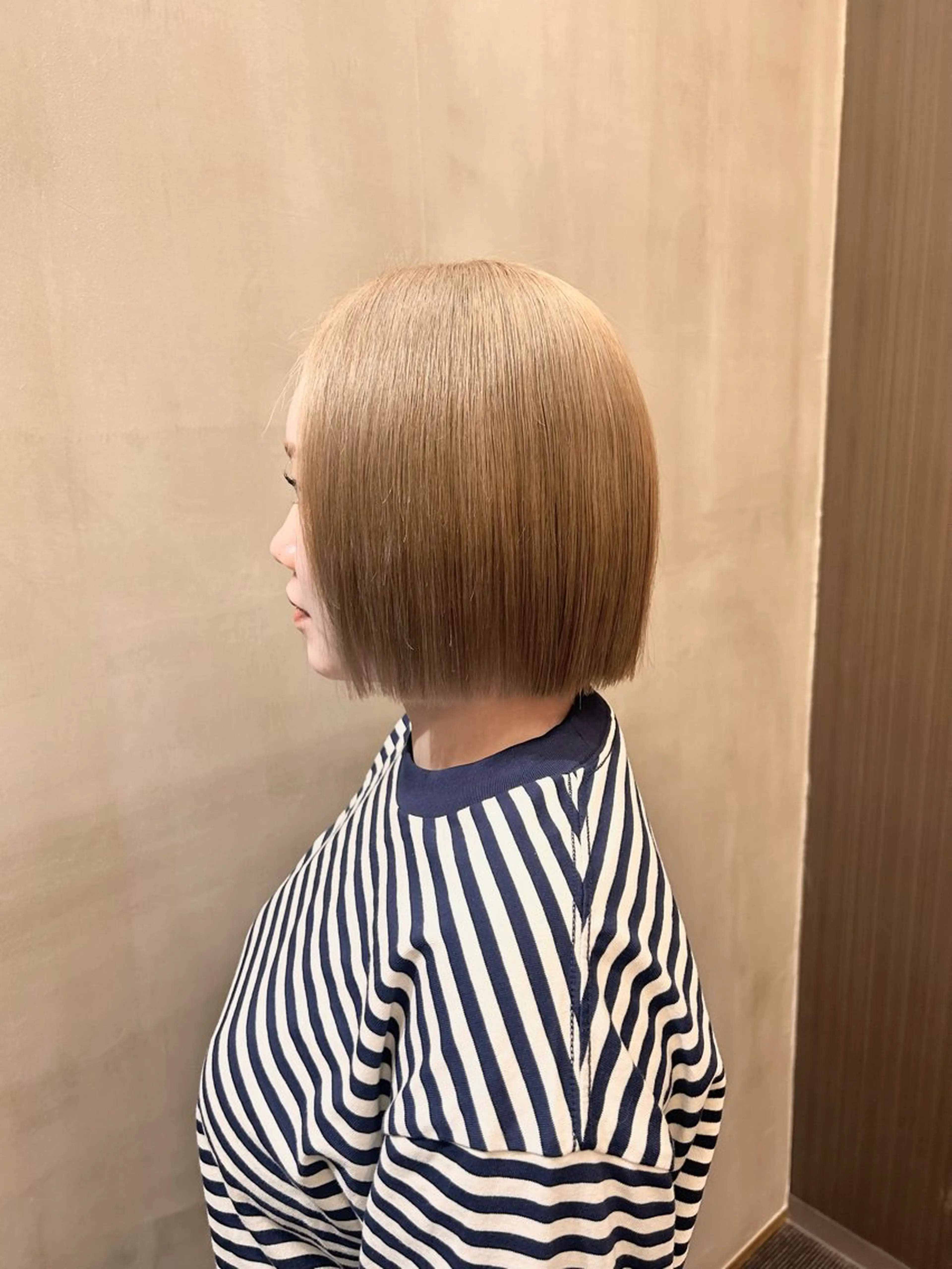 ショート カラー 韓国×髪質改善カラー 💎hinaのヘアスタイル