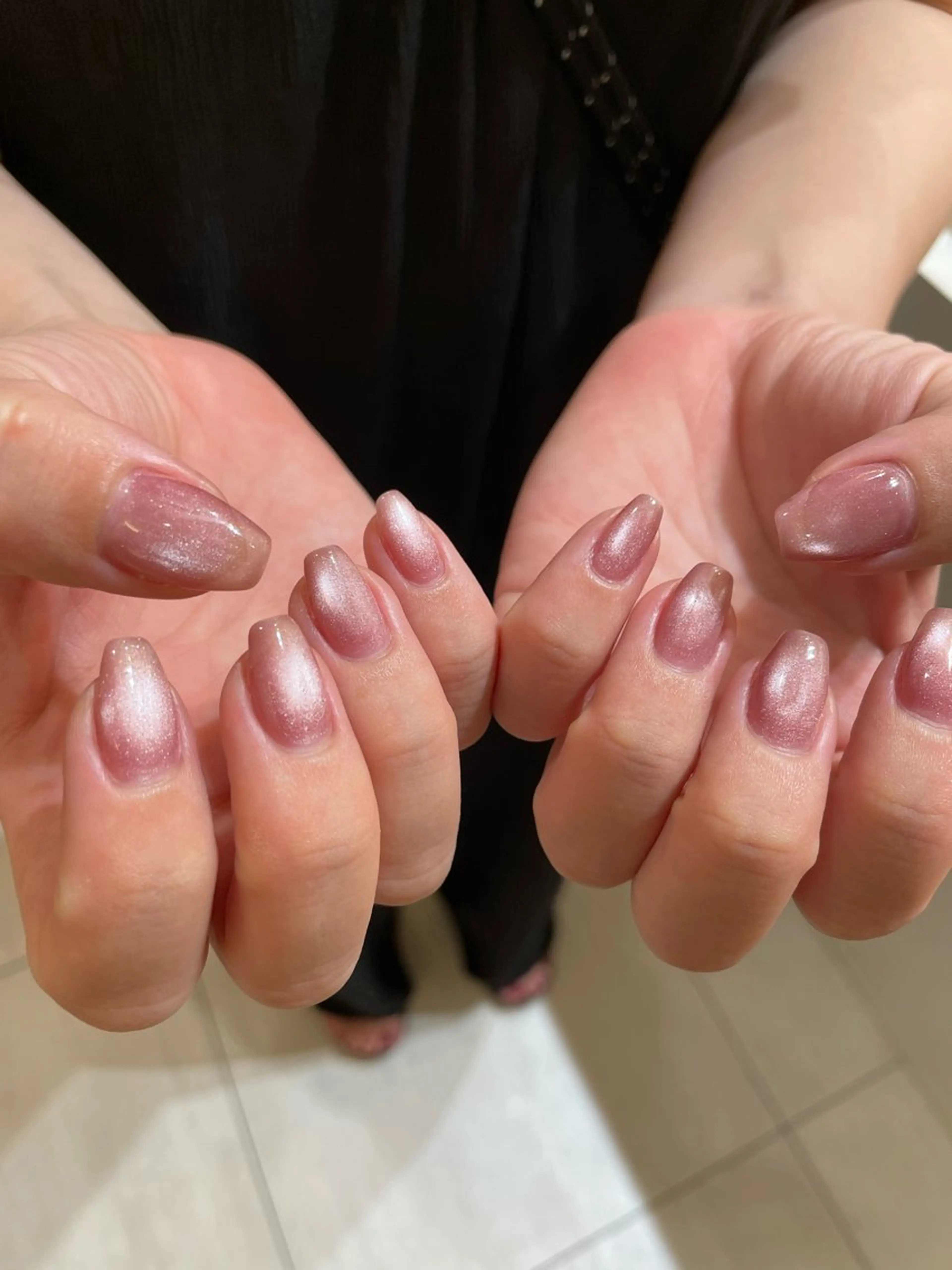 ネイル 氷ネイル・うるうるネイル マグネットネイル otao yuriのネイルデザイン