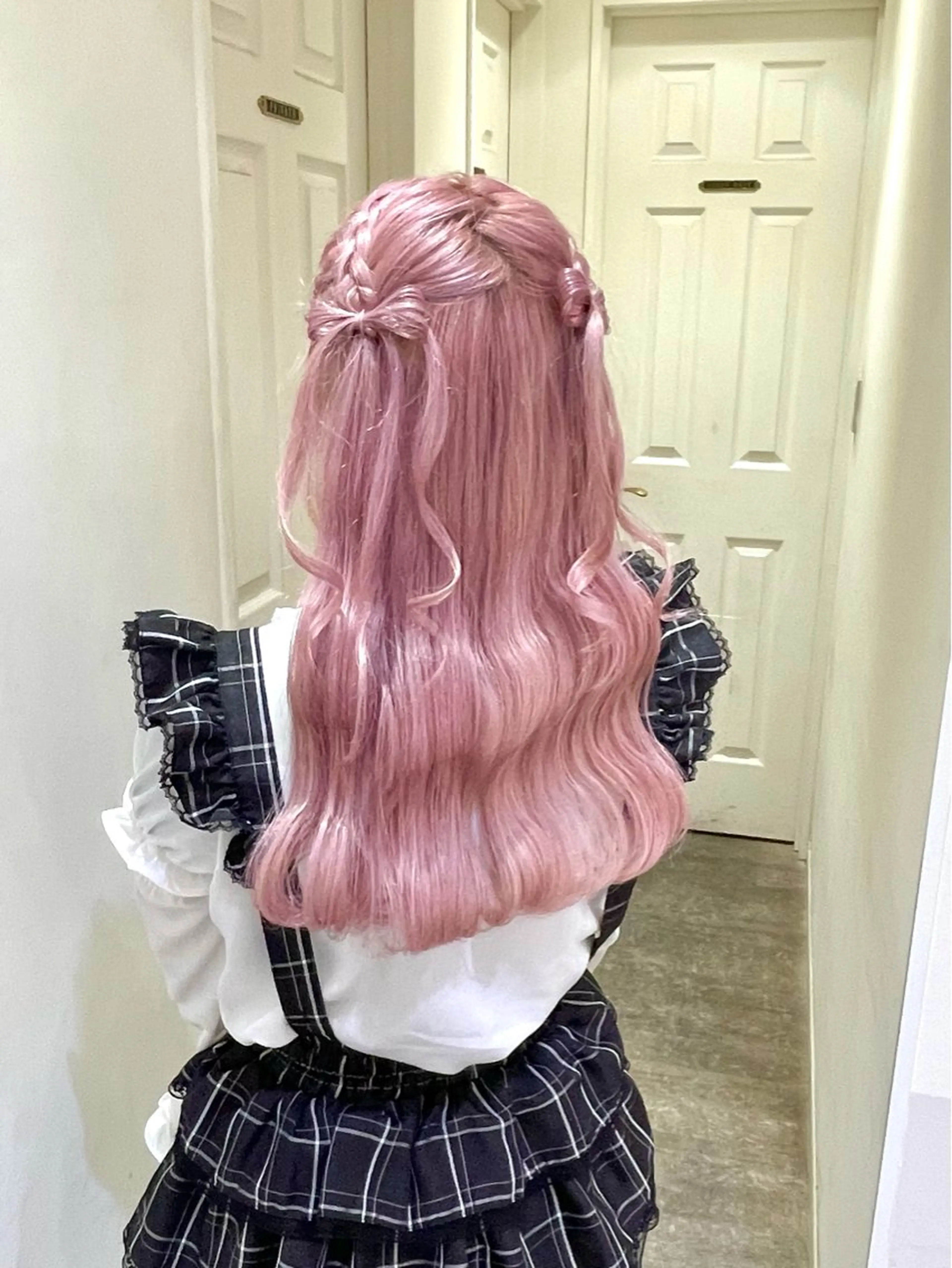 ヘアアレンジ ハイトーンカラー/ 長さだし🐇きょうかのヘアスタイル