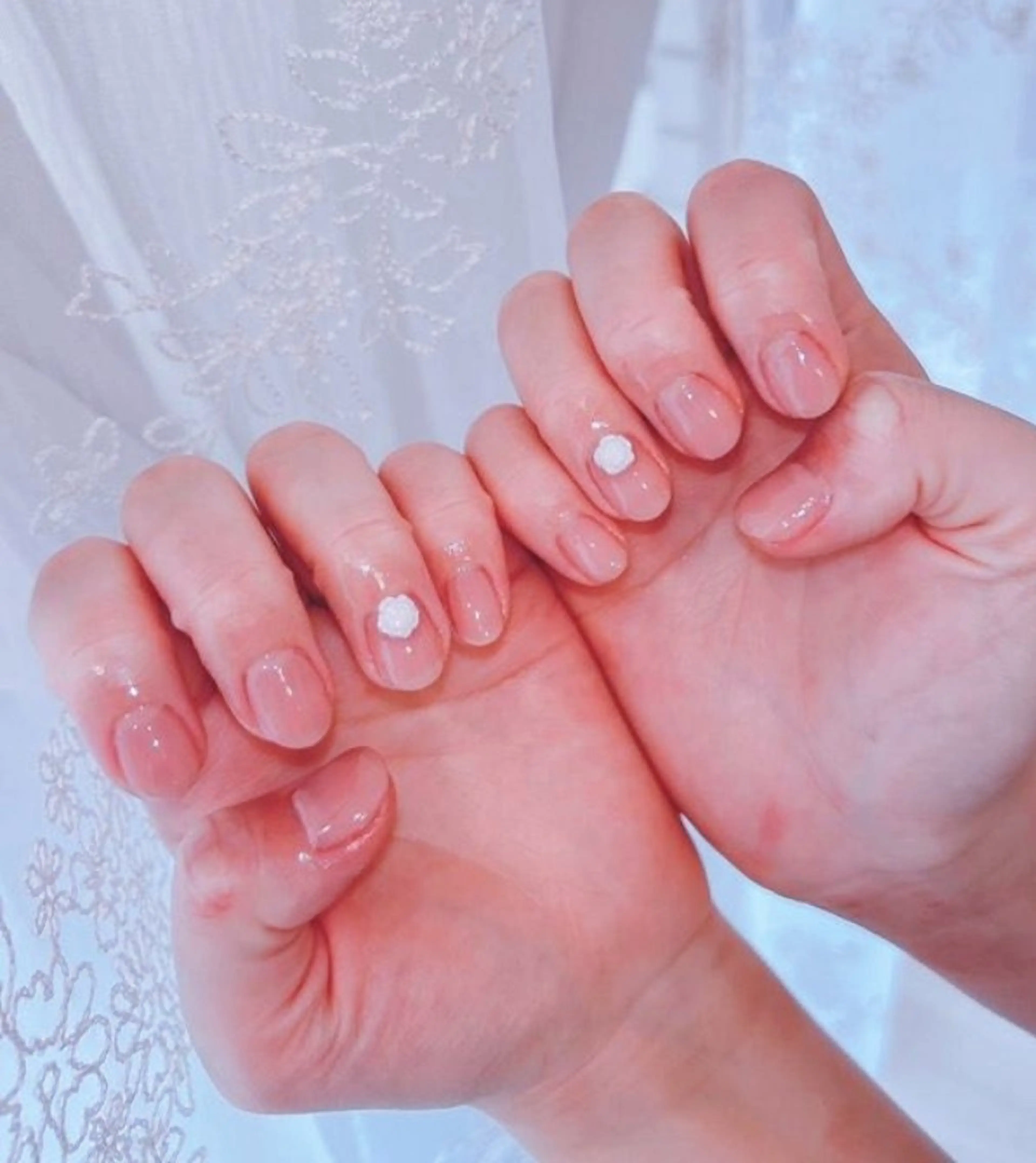 ネイル 長さ出し ジェルネイル 韓国ネイル マグネットネイル ニュアンスネイル ハンドネイル I LOVE ME NAIL.。.:*♡のネイルデザイン