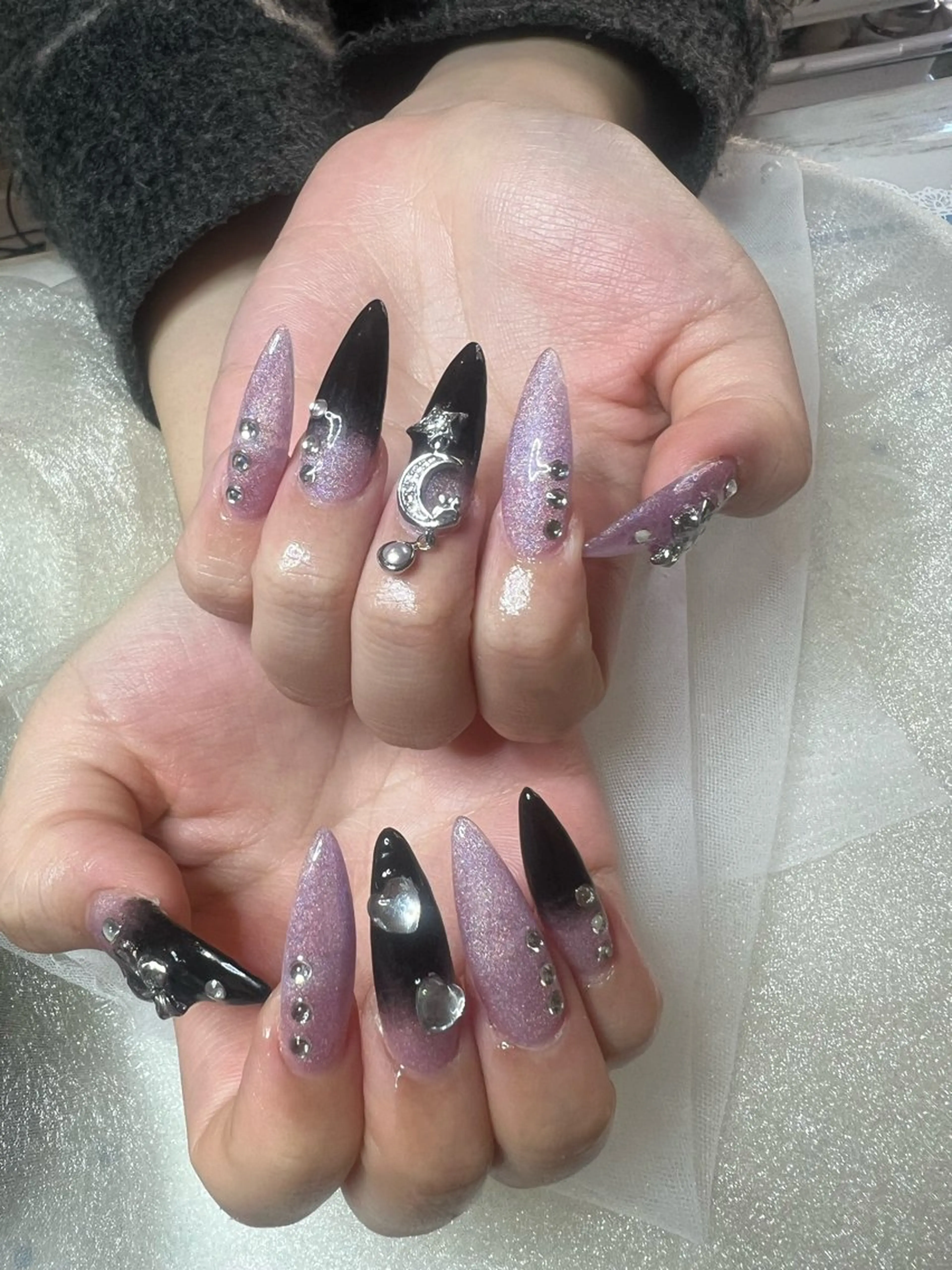 ネイル ハンドネイル 星 亜也加のネイルデザイン