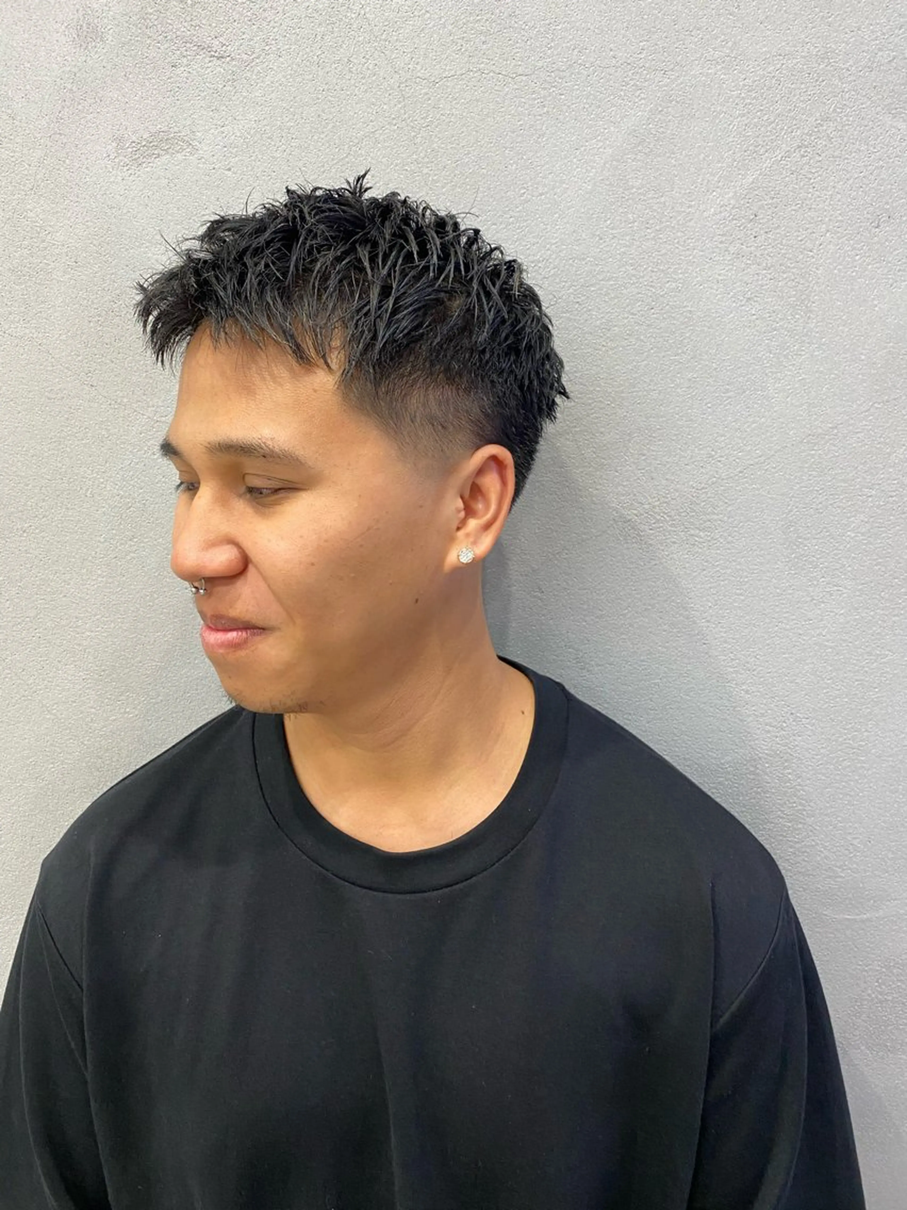 メンズ GANNI所属・Dawgs 三浦蓮華のヘアスタイル