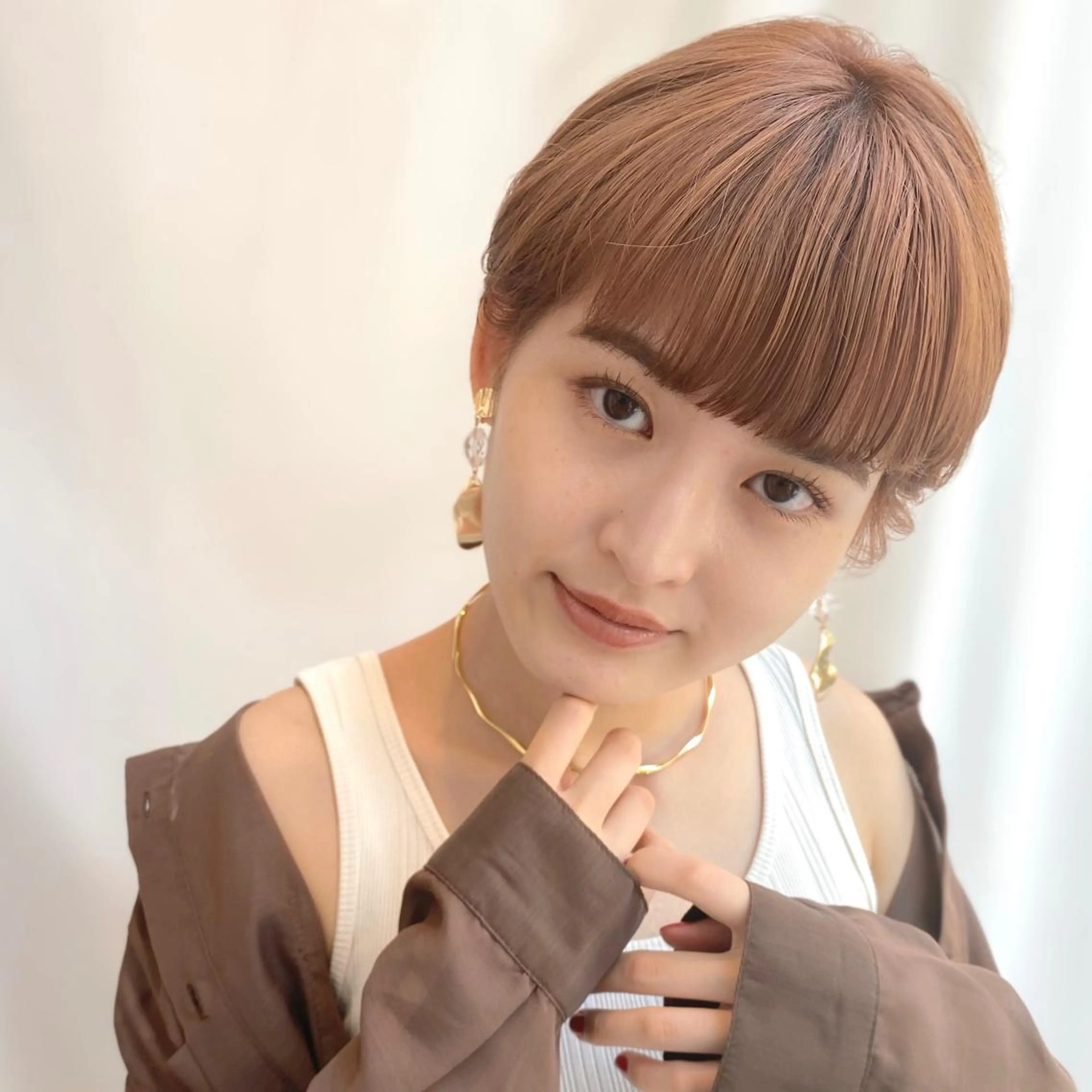 ショート 韓国くびれレイヤー 🇰🇷はづきのヘアスタイル