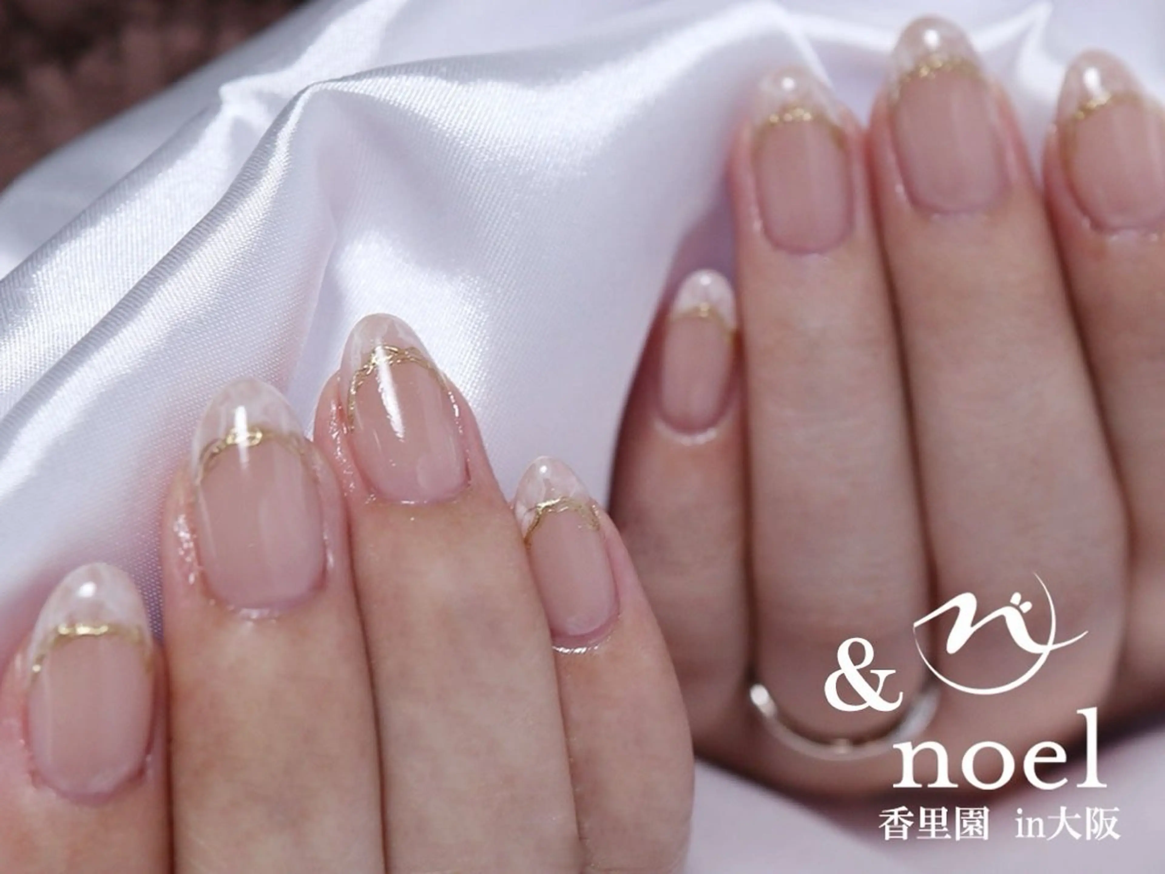 ネイル ハンドネイル Nailsalon  &Noel所属・もも 🍑のネイルデザイン