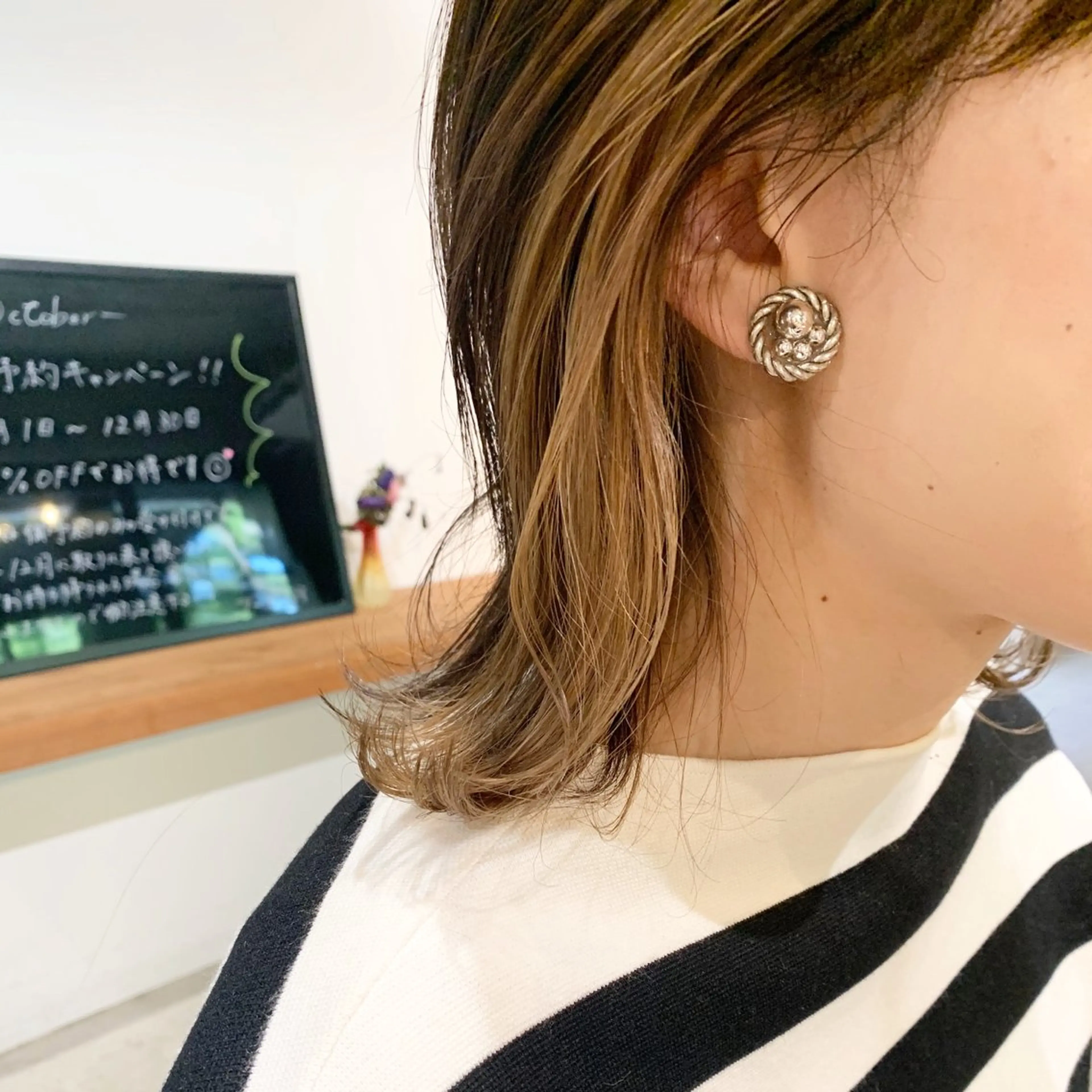 ミディアム 🐰桃山台/髪質改善 山亀のヘアスタイル