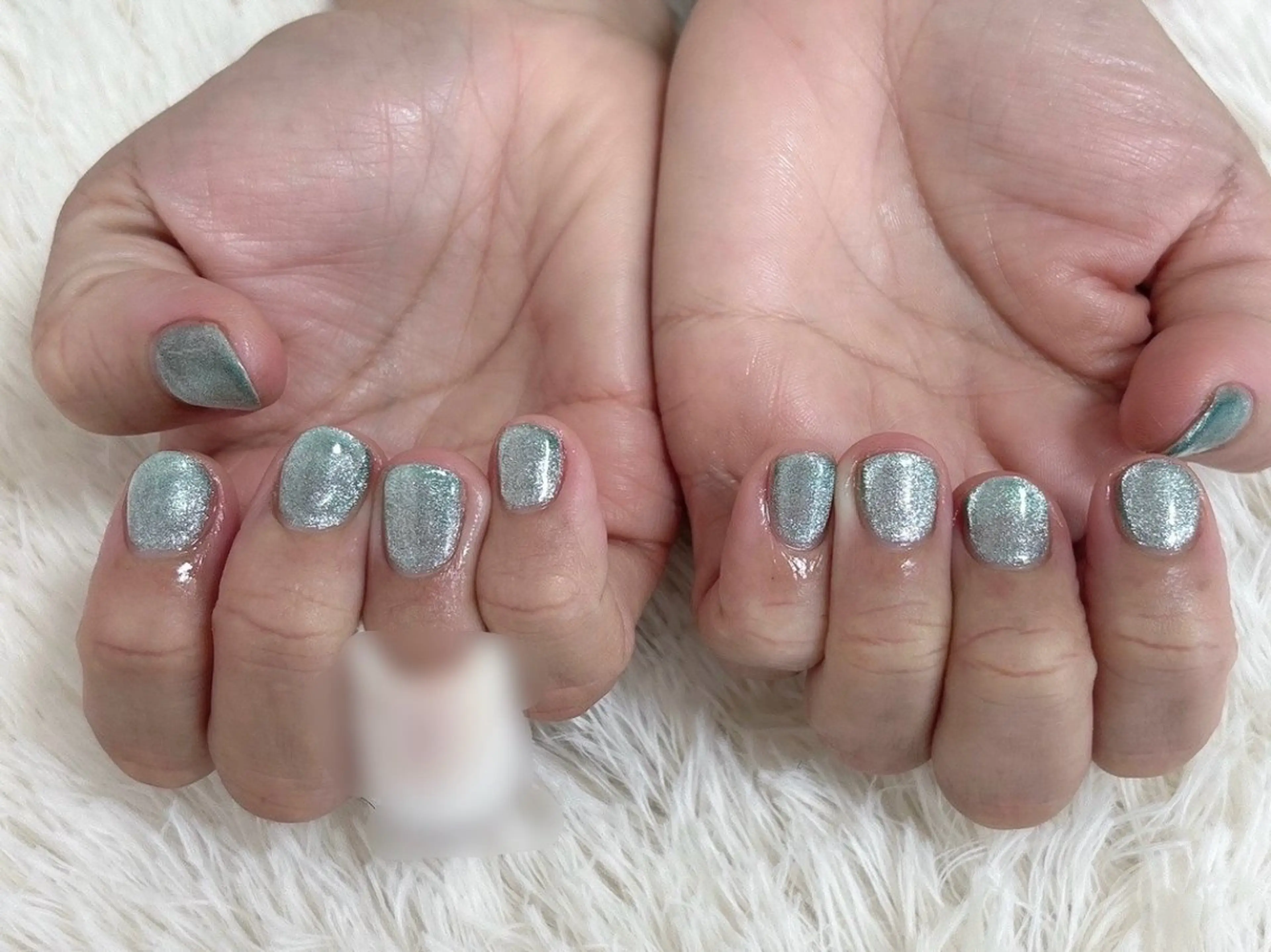 ネイル マグネットネイル 春ネイル nail salon はるりのネイルデザイン