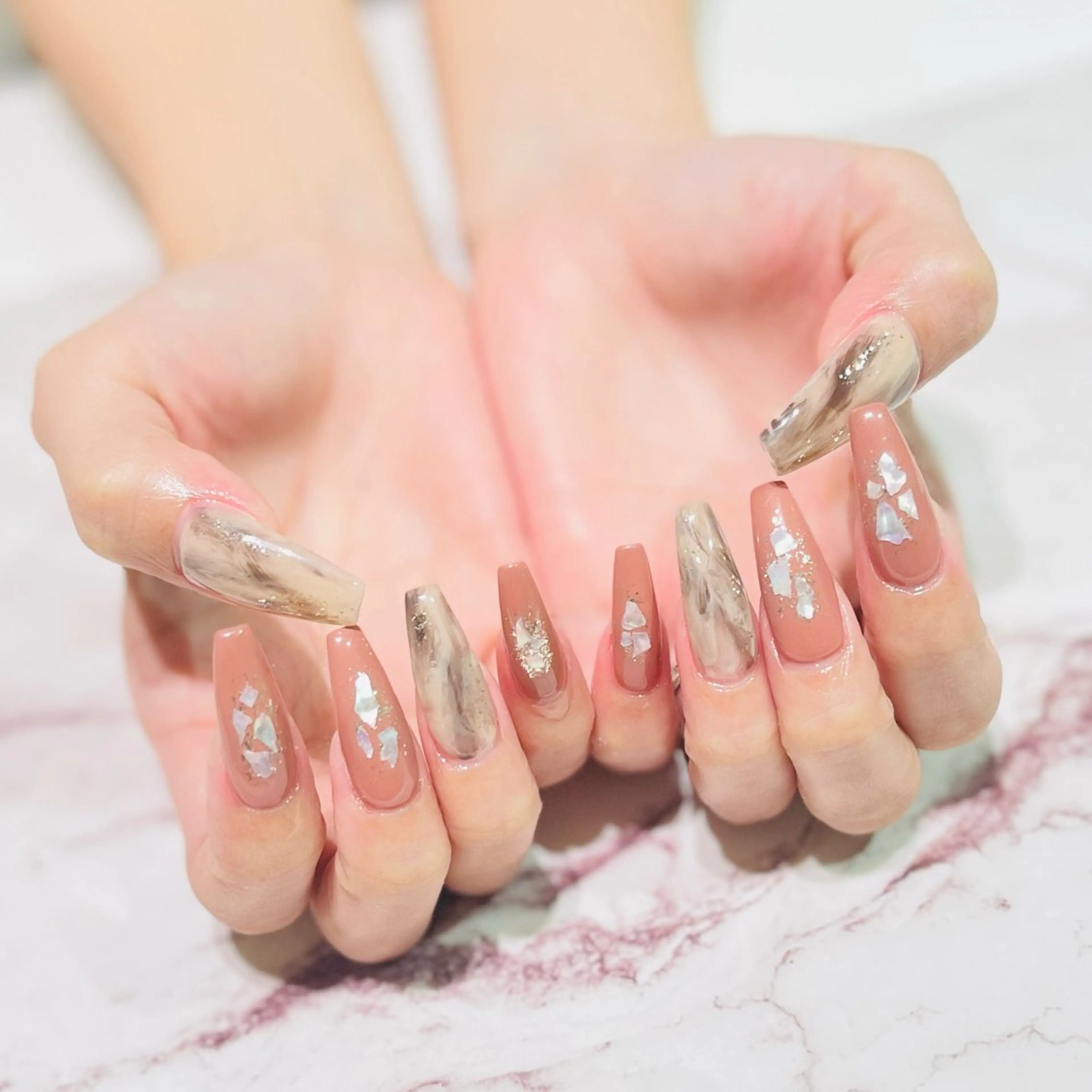 ネイル ハンドネイル Hair removal & Beauty salon Produce by Lucia所属・nail salon Luciaのネイルデザイン