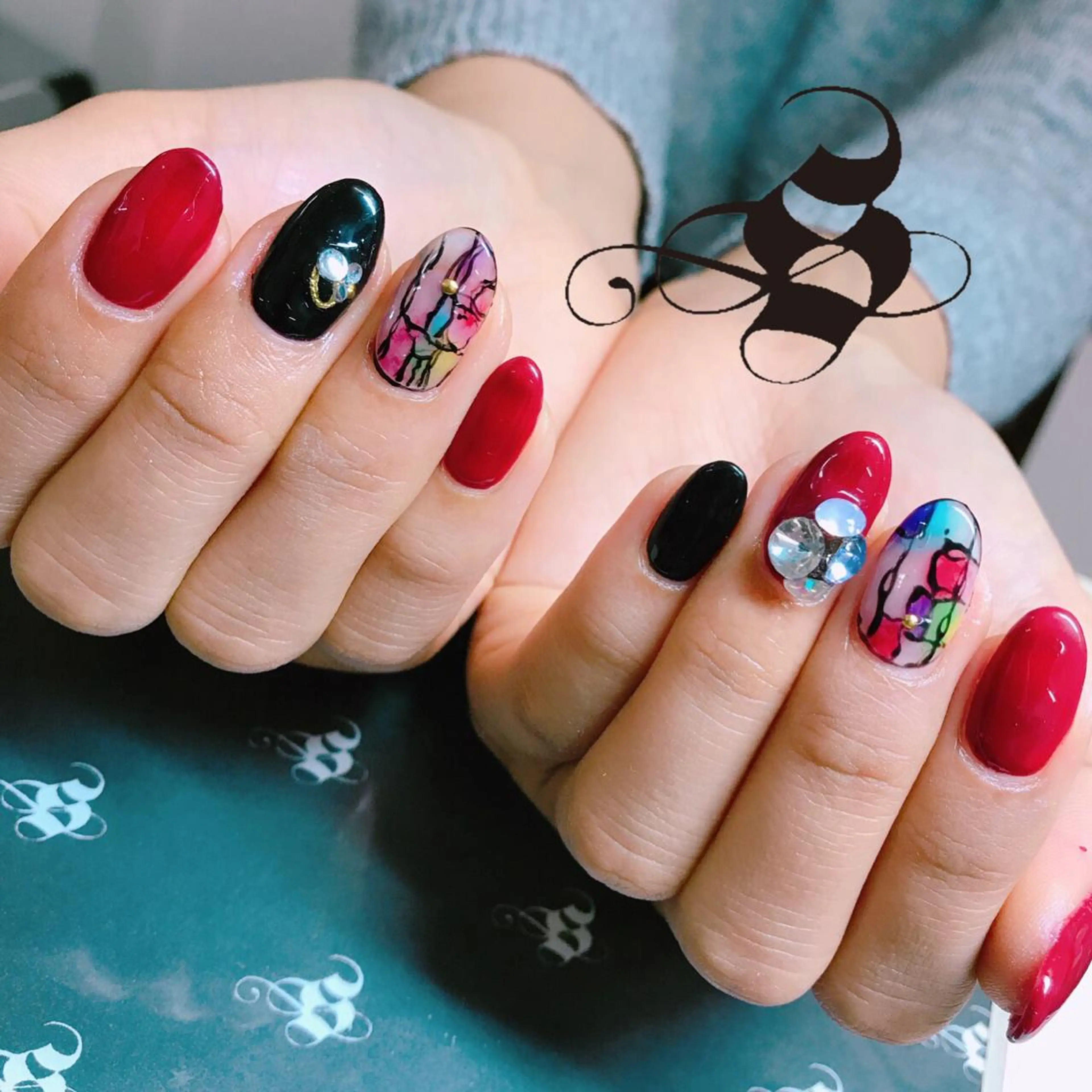 ネイル 長さ出し メンズネイル 持ち込み スカルプネイル ネイルチップ S&S 村田小百合のネイルデザイン