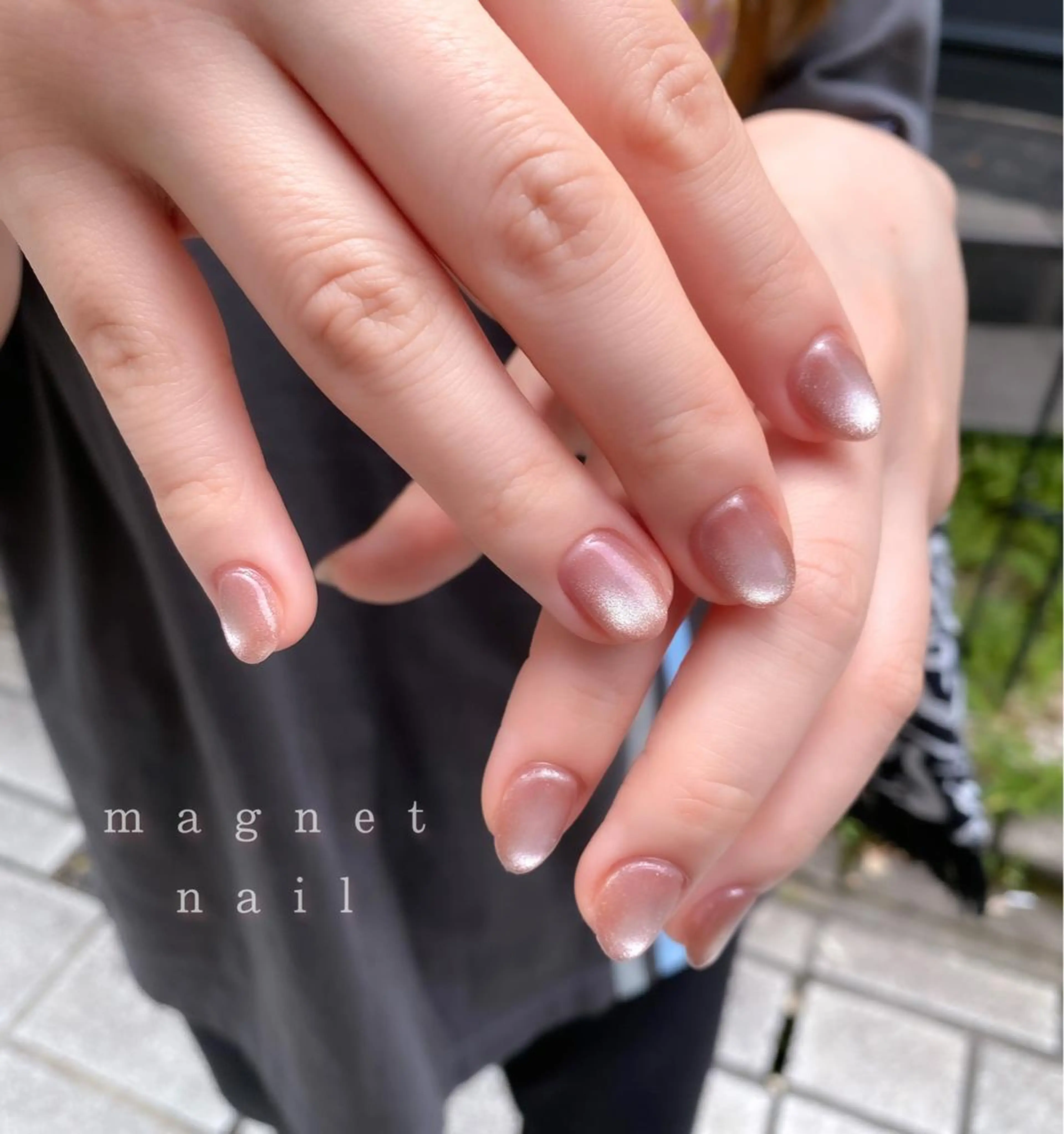 ネイル マグネットネイル ハンドネイル ドットネイル by maison de charme所属・🎀 AYANEのネイルデザイン