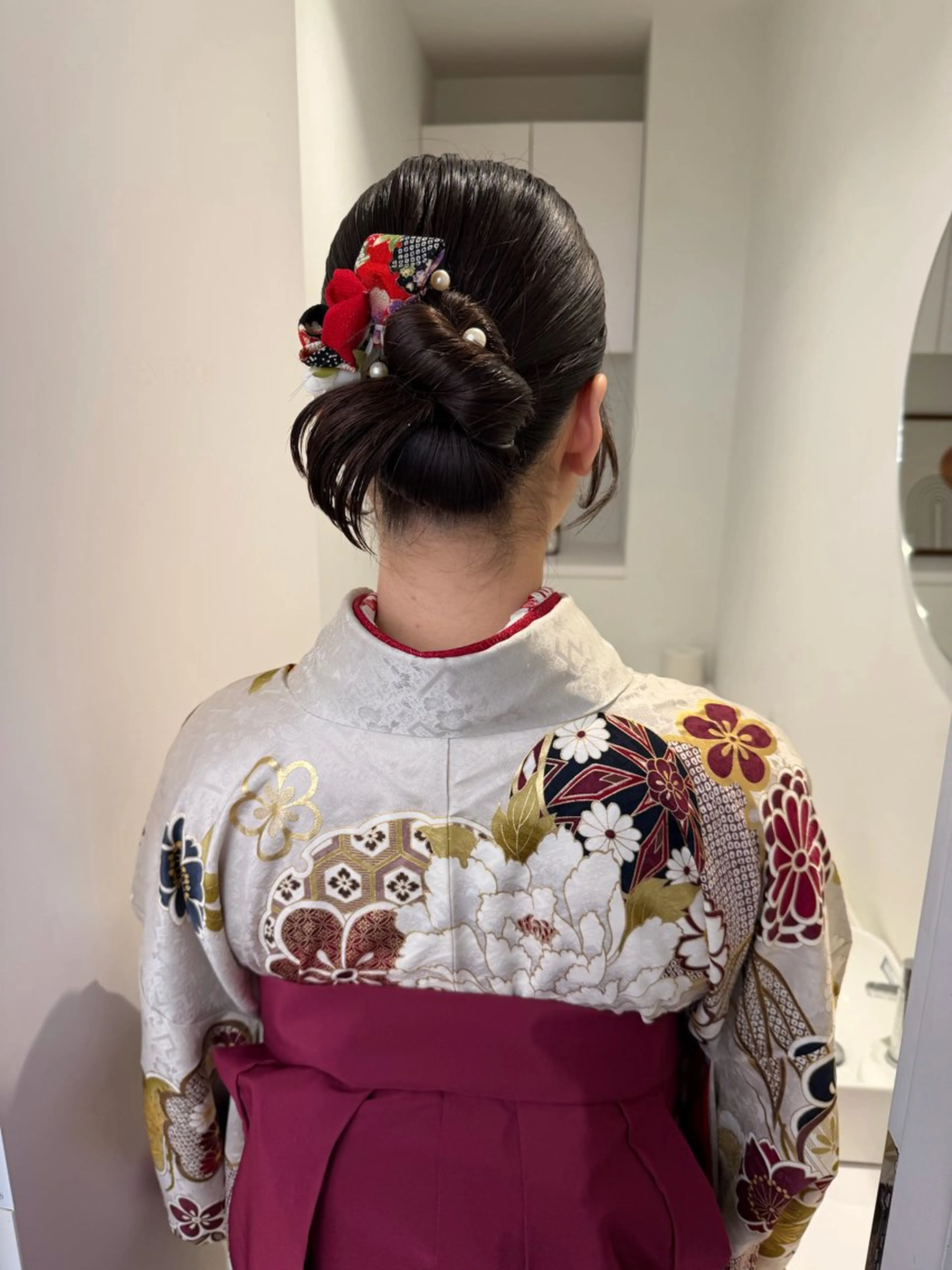 ヘアアレンジ ヘアセット アレンジ/ブラウン カラー HARU🕯のヘアスタイル