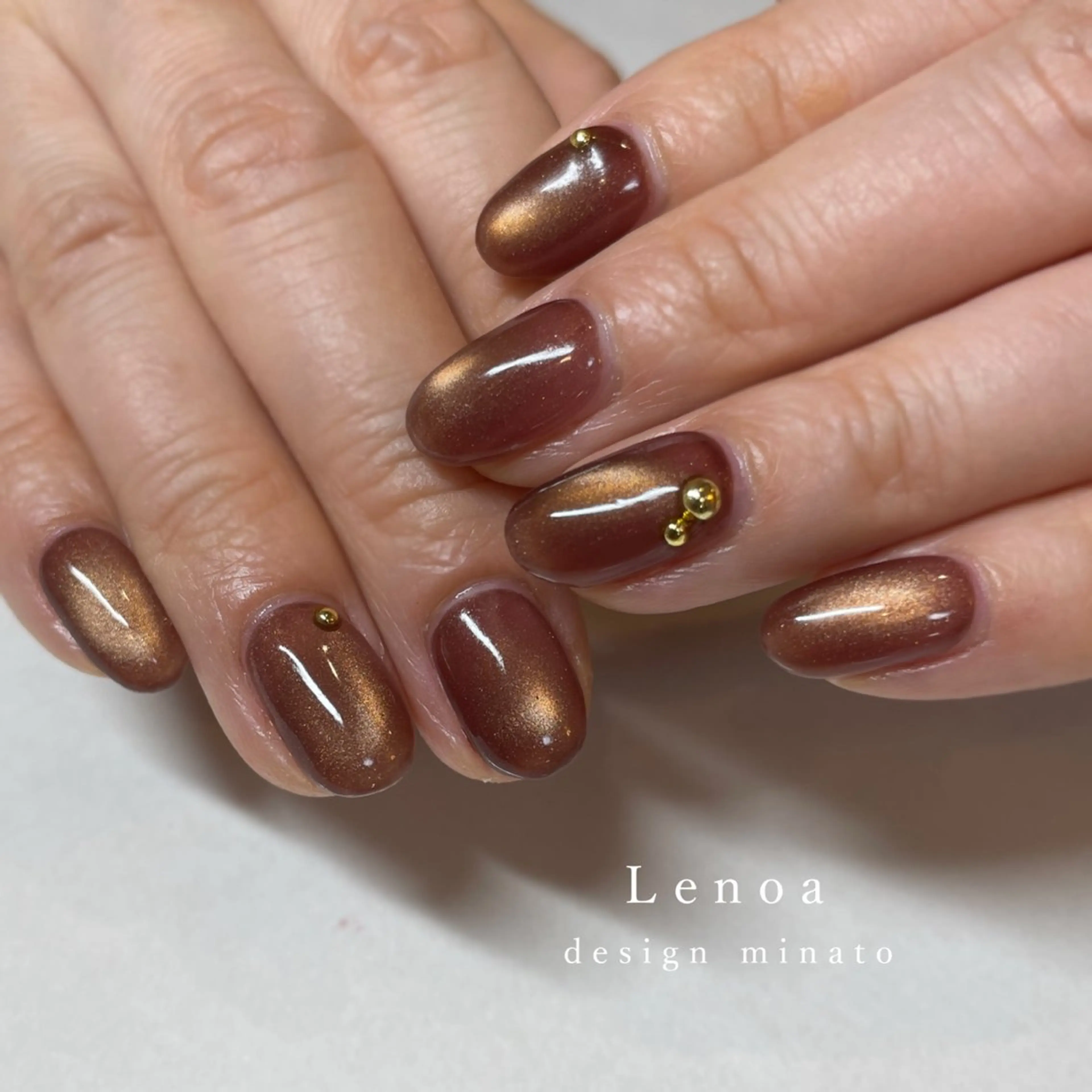 ネイル ハンドネイル Lenoa minatoのネイルデザイン