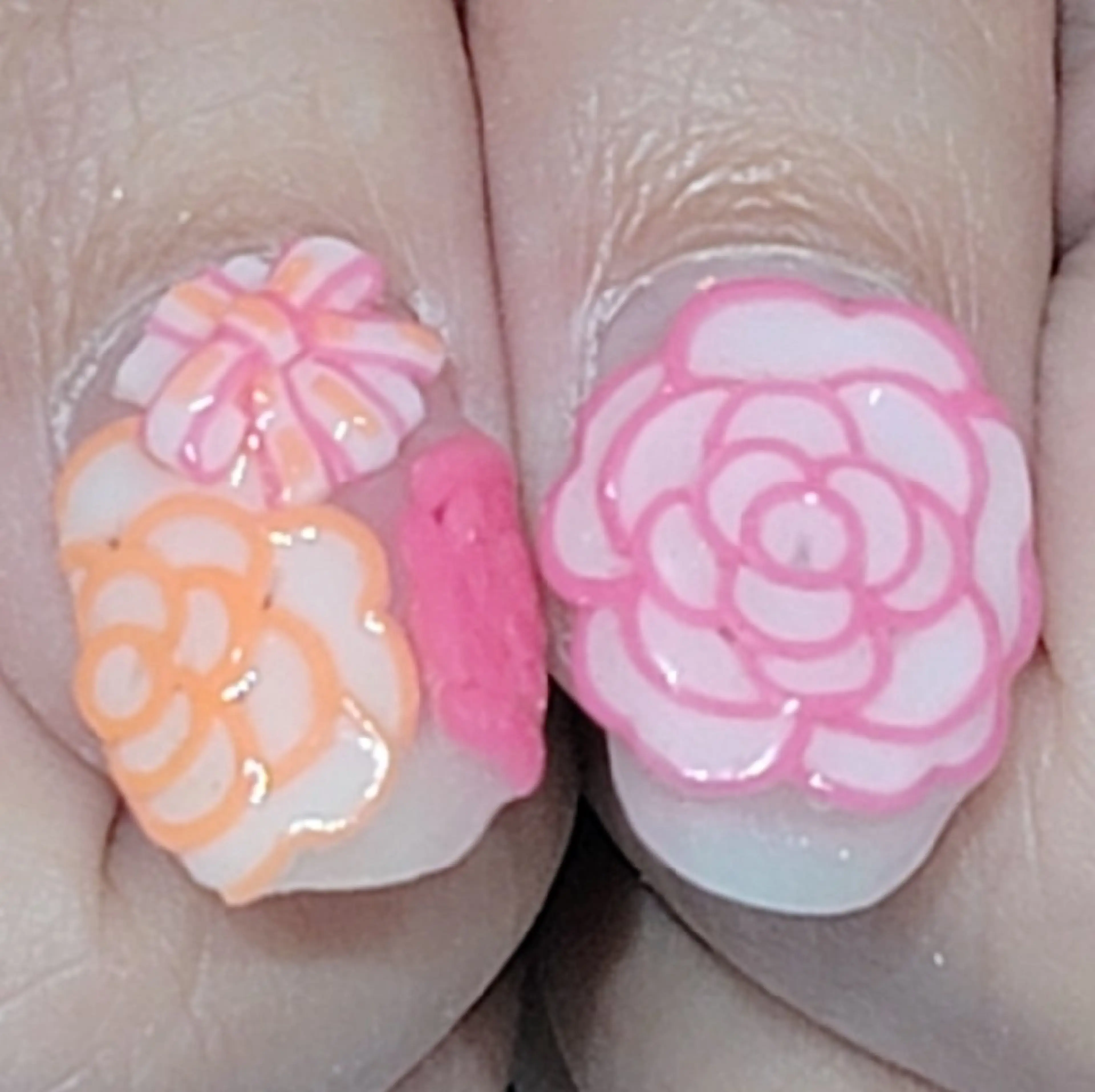 ネイル アートネイル ブルー ワンカラーネイル ホワイト ハンドネイル よしだ ひろきのネイルデザイン