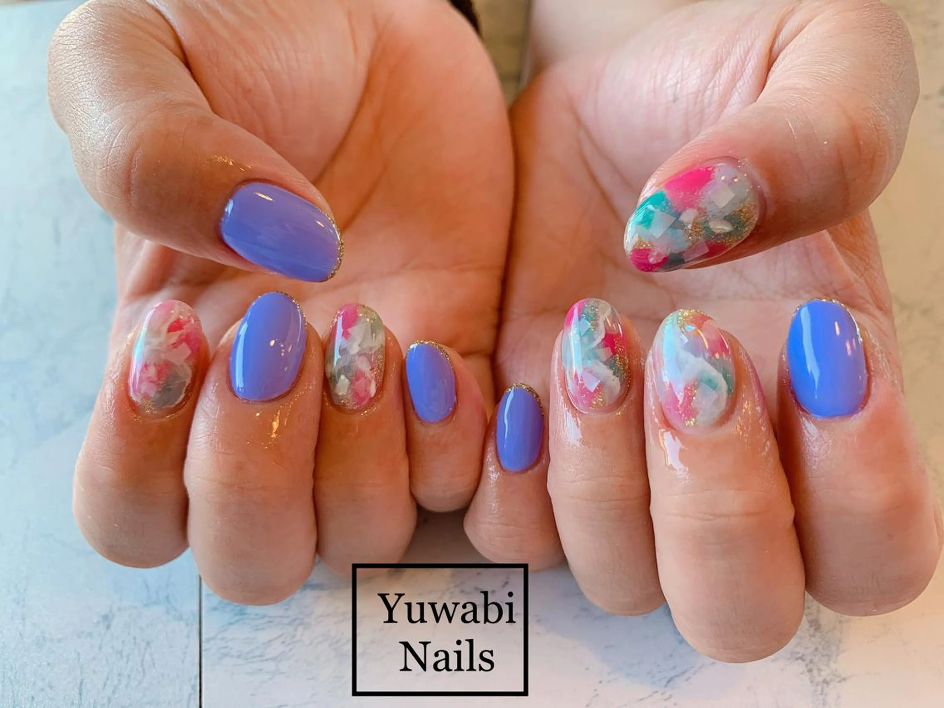 ネイル ハンドネイル フットネイル Yuwabi Nail所属・Mimore ミモア 水戸のネイルデザイン