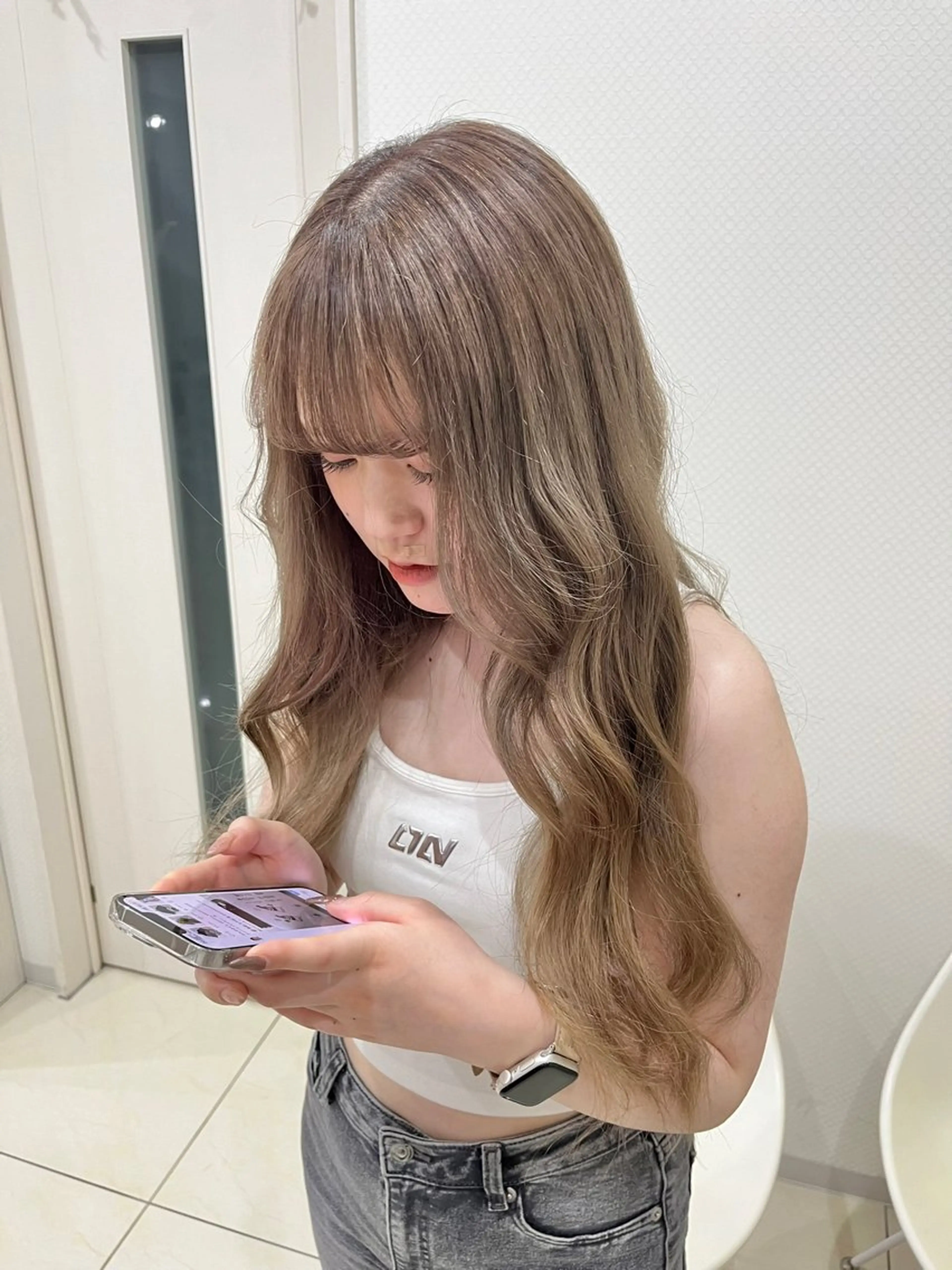 高発色ワンカラー☁️¨̮の写真