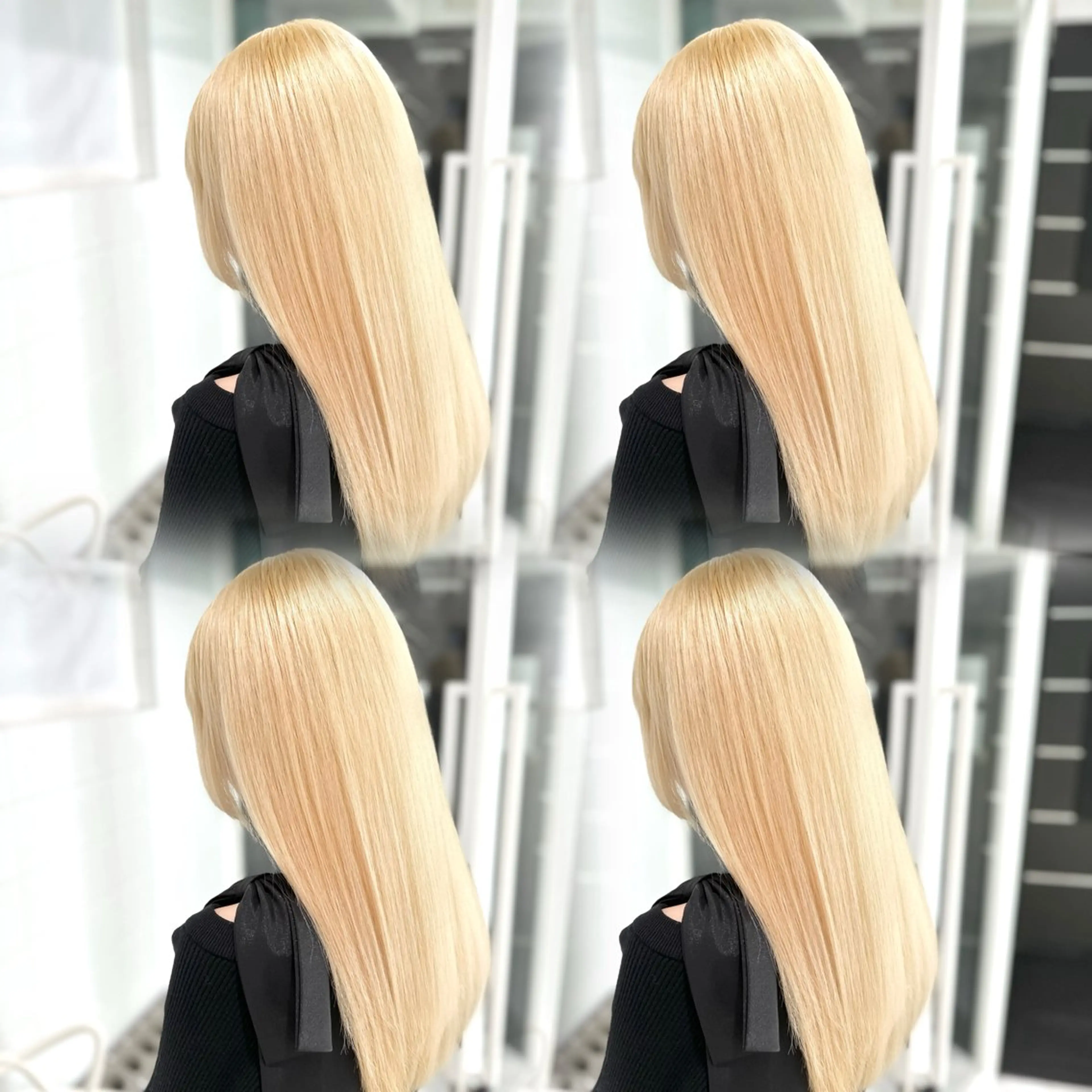 【SNS流入限定offクーポン③】ケアブリーチ×2＋カラー＋髪質改善トリートメントの写真