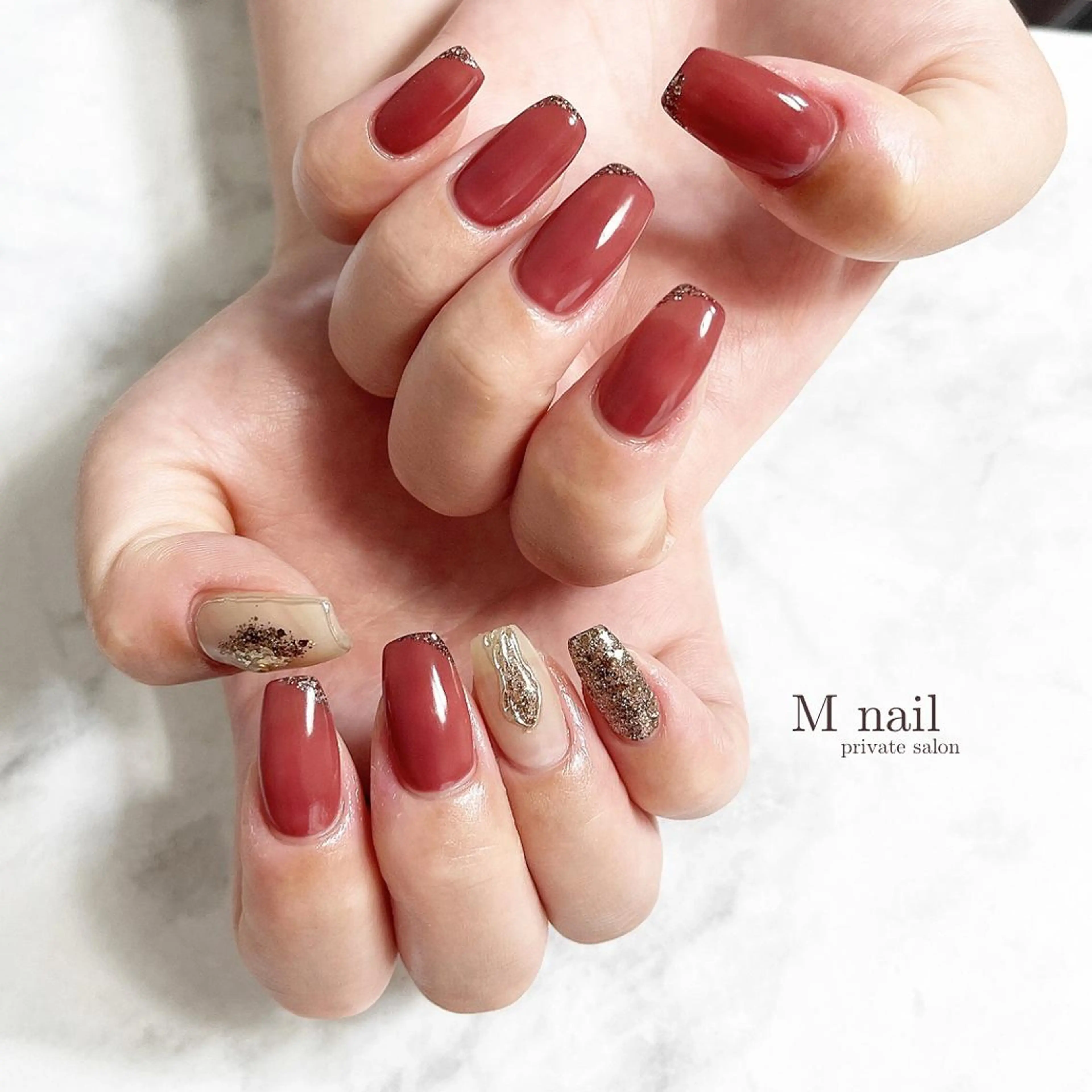 ネイル ハンドネイル M　nail所属・M nailのネイルデザイン