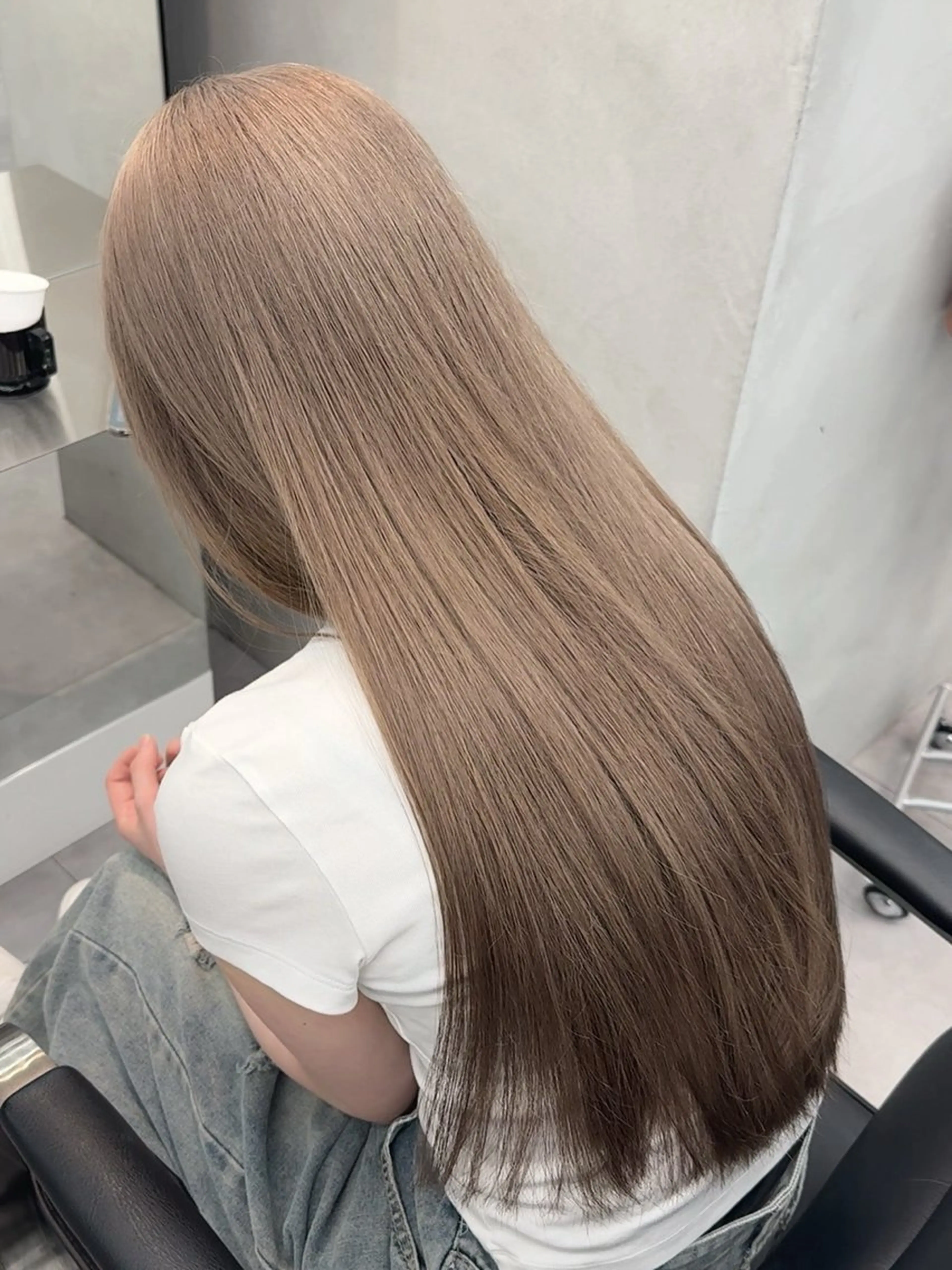 ロング カラー ヘアカラー ハイトーン/デザイン カラー／悠斗のヘアスタイル