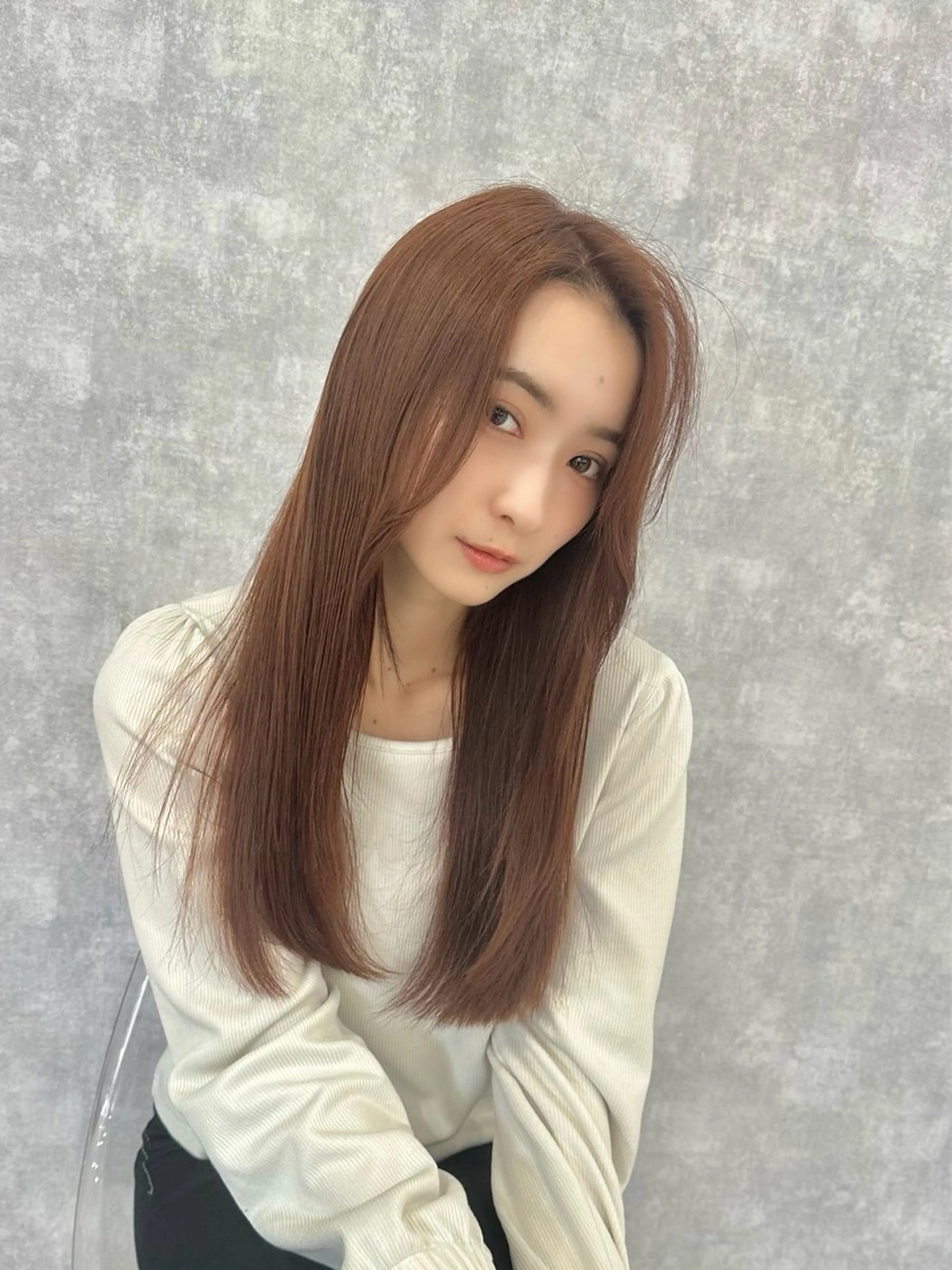 極上美髪ストレート＋カット＋前処理トリートメントの写真