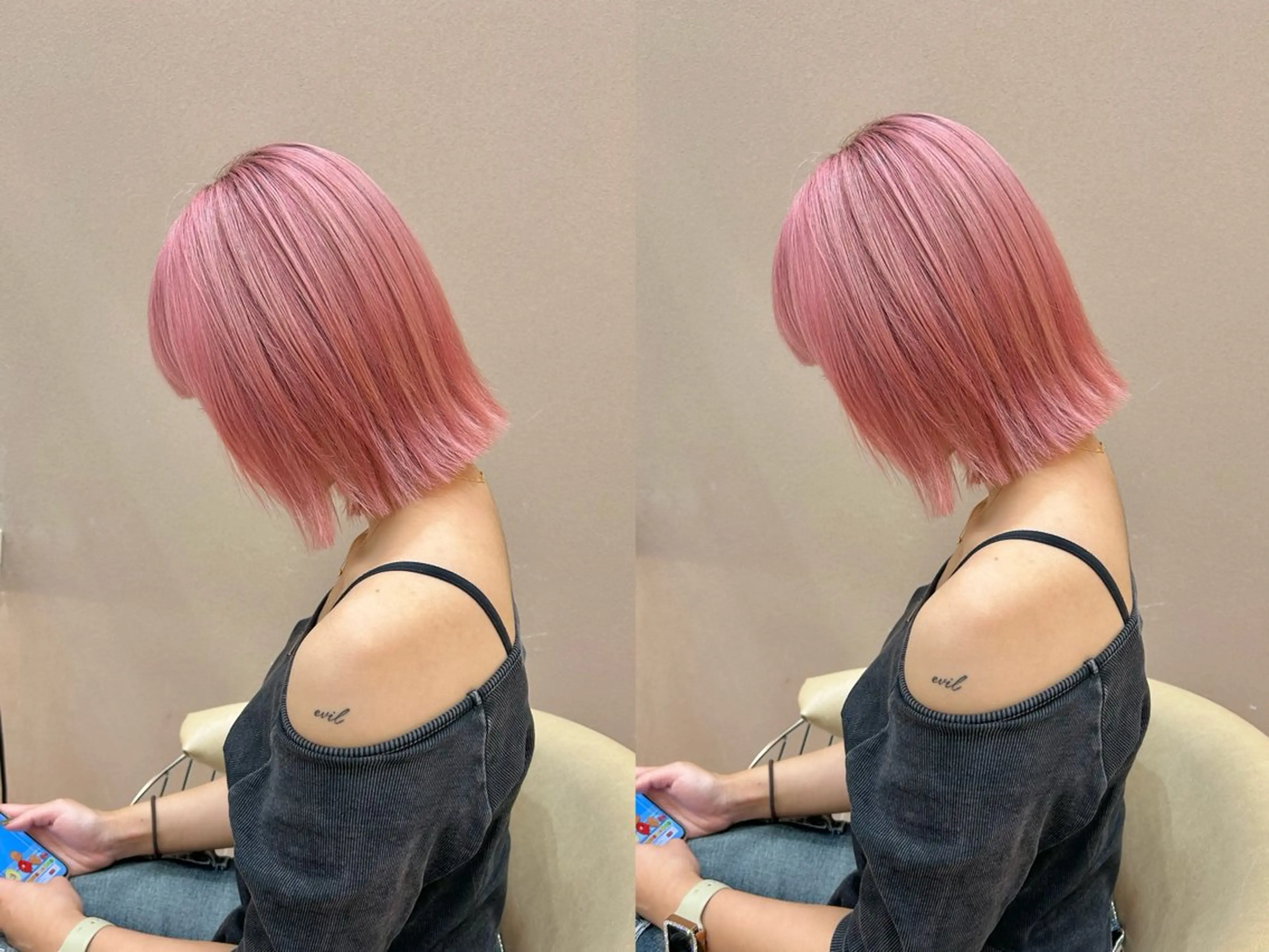 カラー 山田勇真 ボブ/縮毛矯正/金山のヘアスタイル