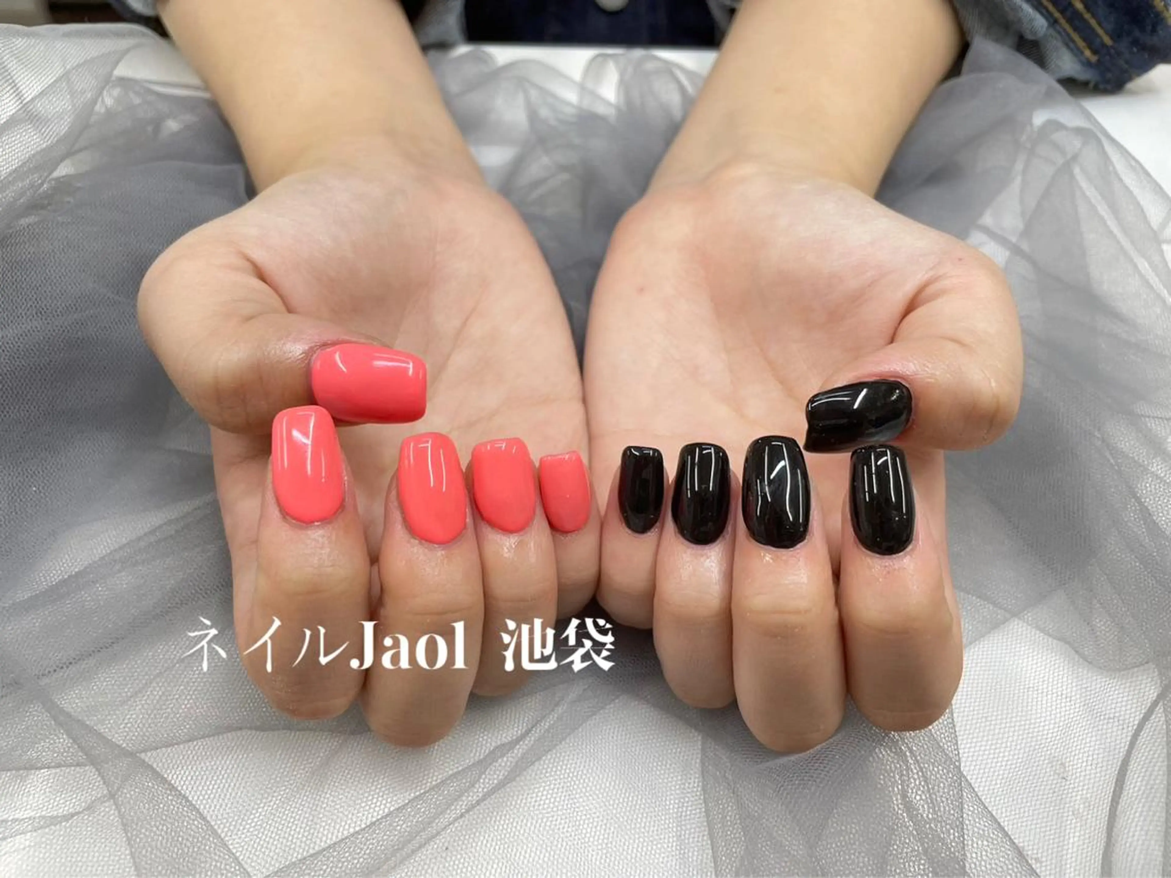 ミディアム ハンドネイル nail jaol池袋店所属・ネイルJaol 池袋のネイルデザイン