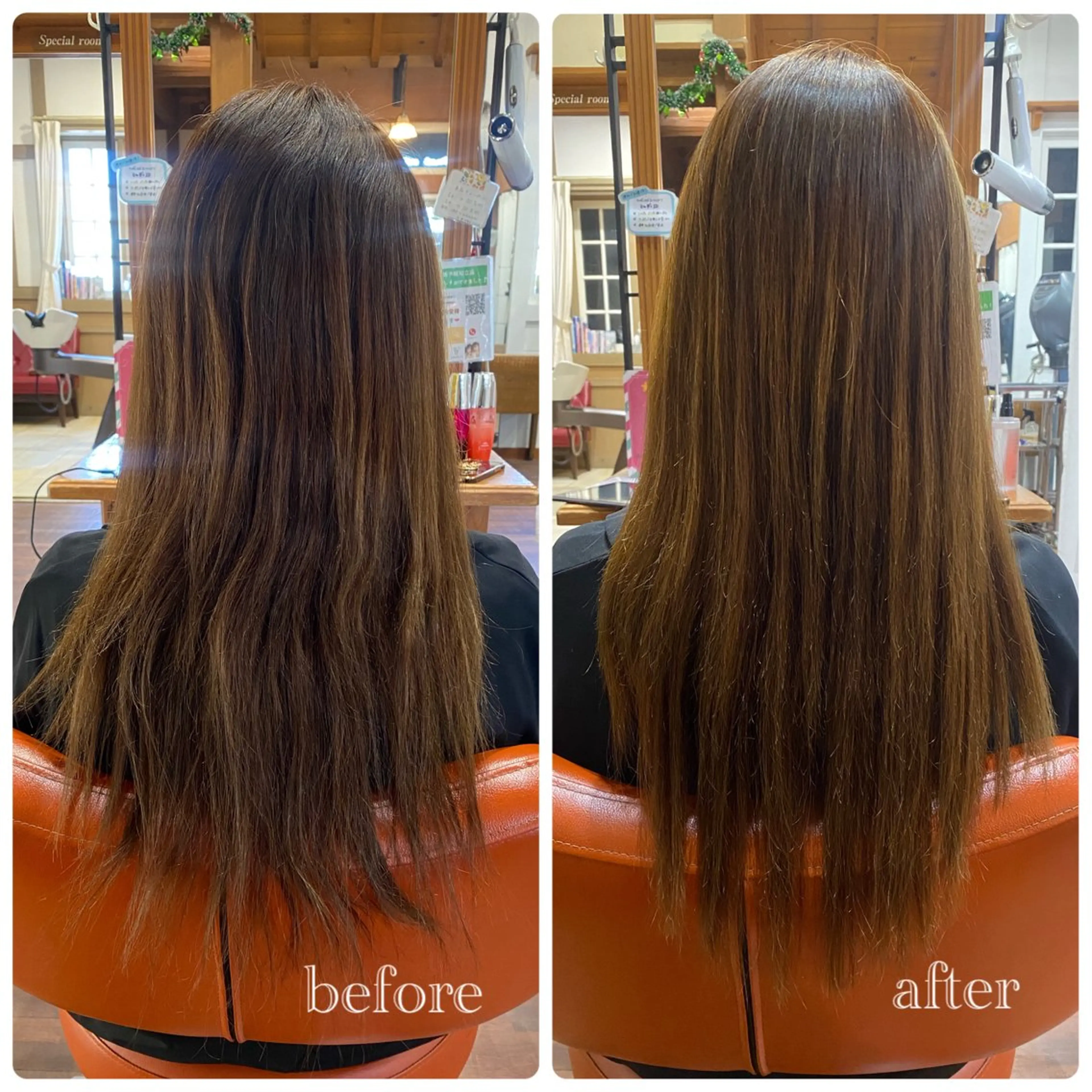 ロング パーマ 藤井 沙季のヘアスタイル