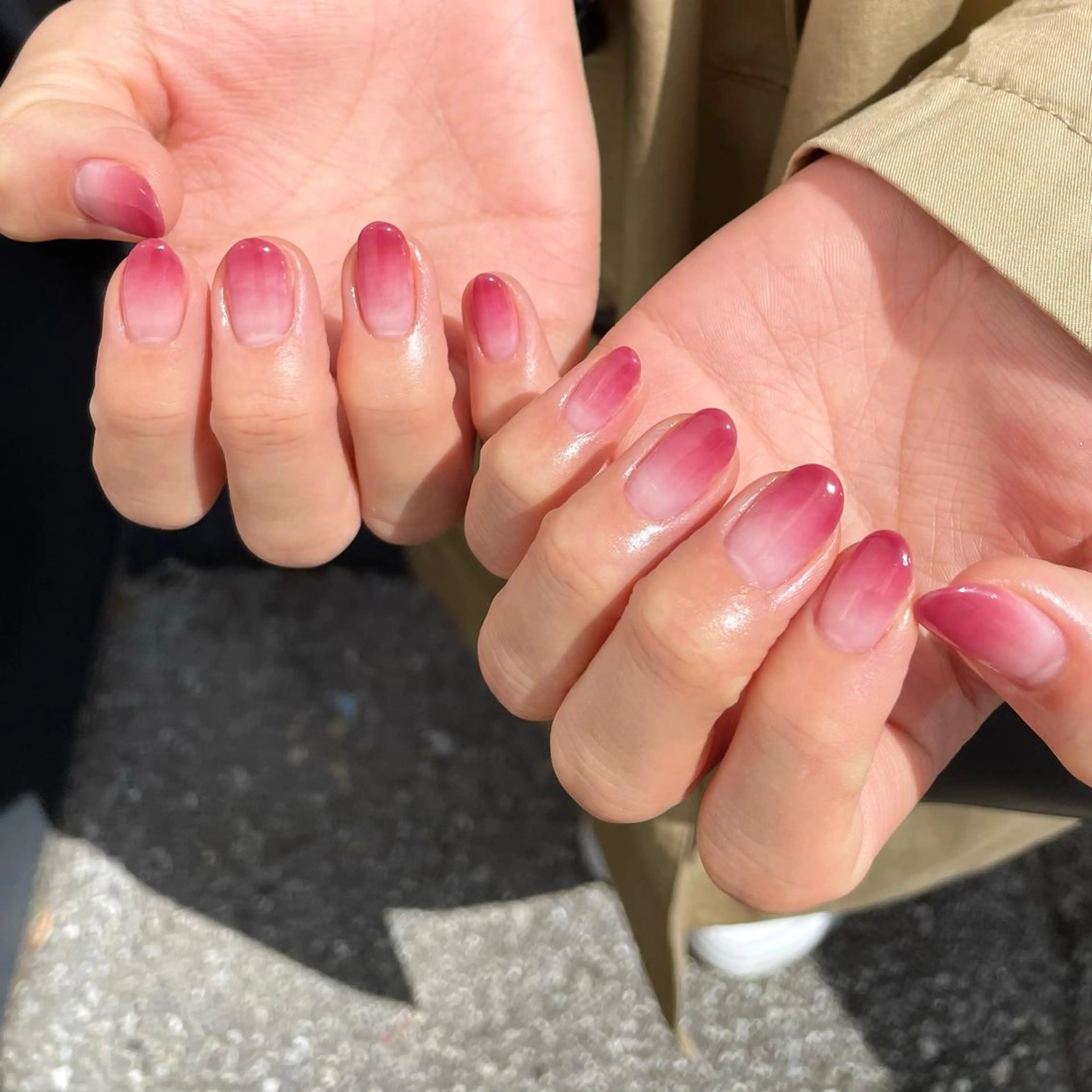 ネイル グラデーション 丹(TAN.) akariのネイルデザイン