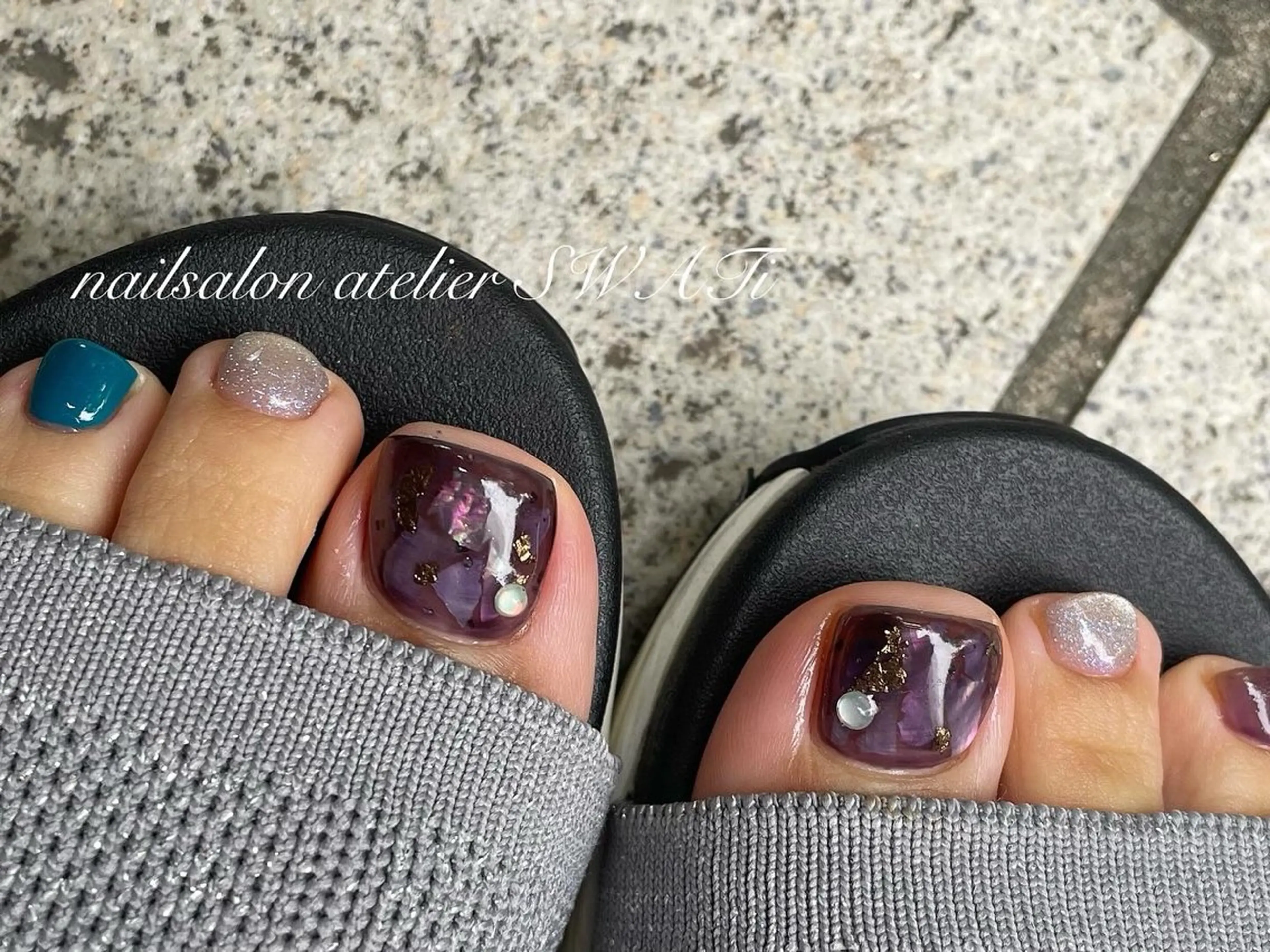 ネイル ヘアーサロン大野所属・nailsalon SWATiのネイルデザイン