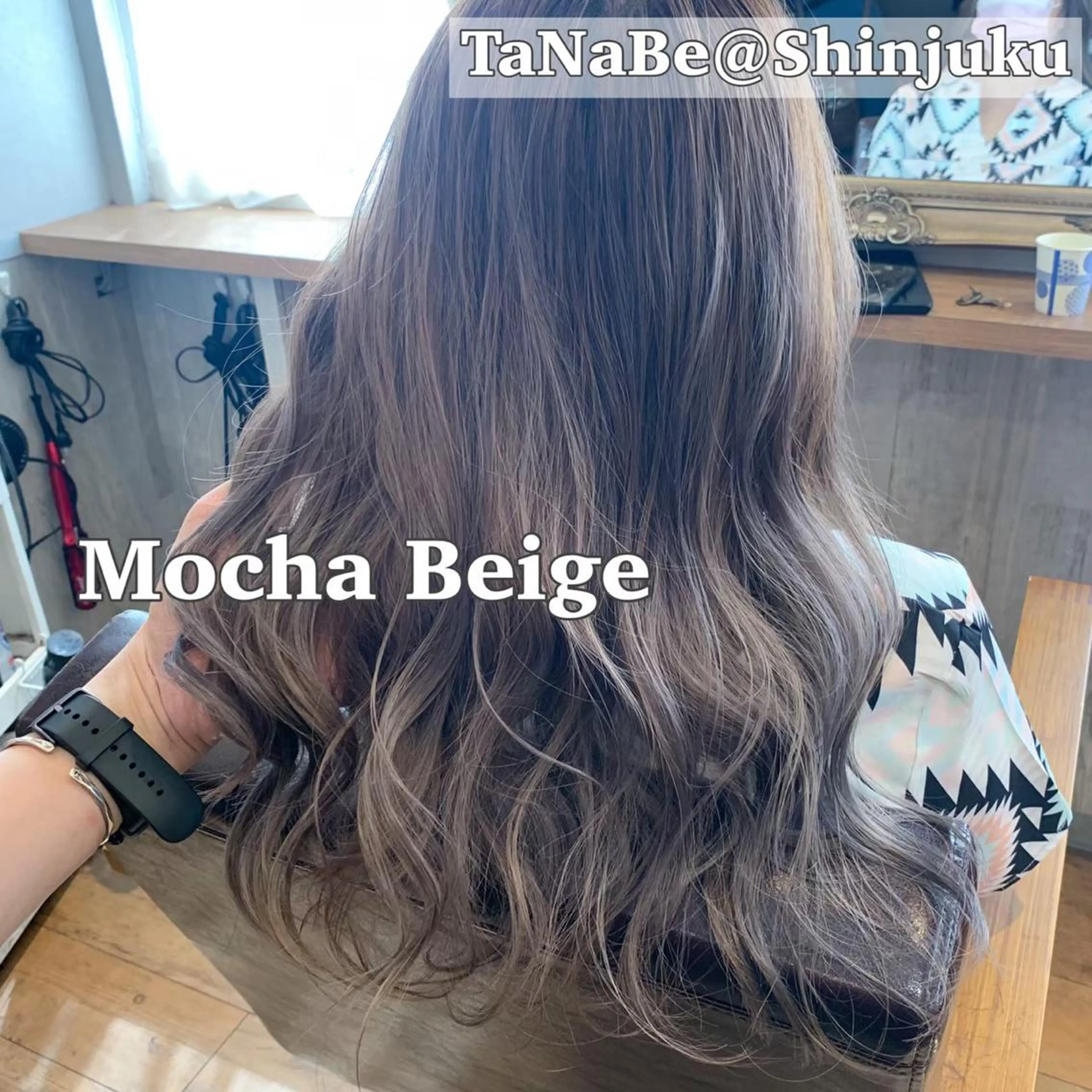 ロング カラー パーマ ヘアアレンジ メンズ ヘアカラー ワット 原宿のヘアスタイル