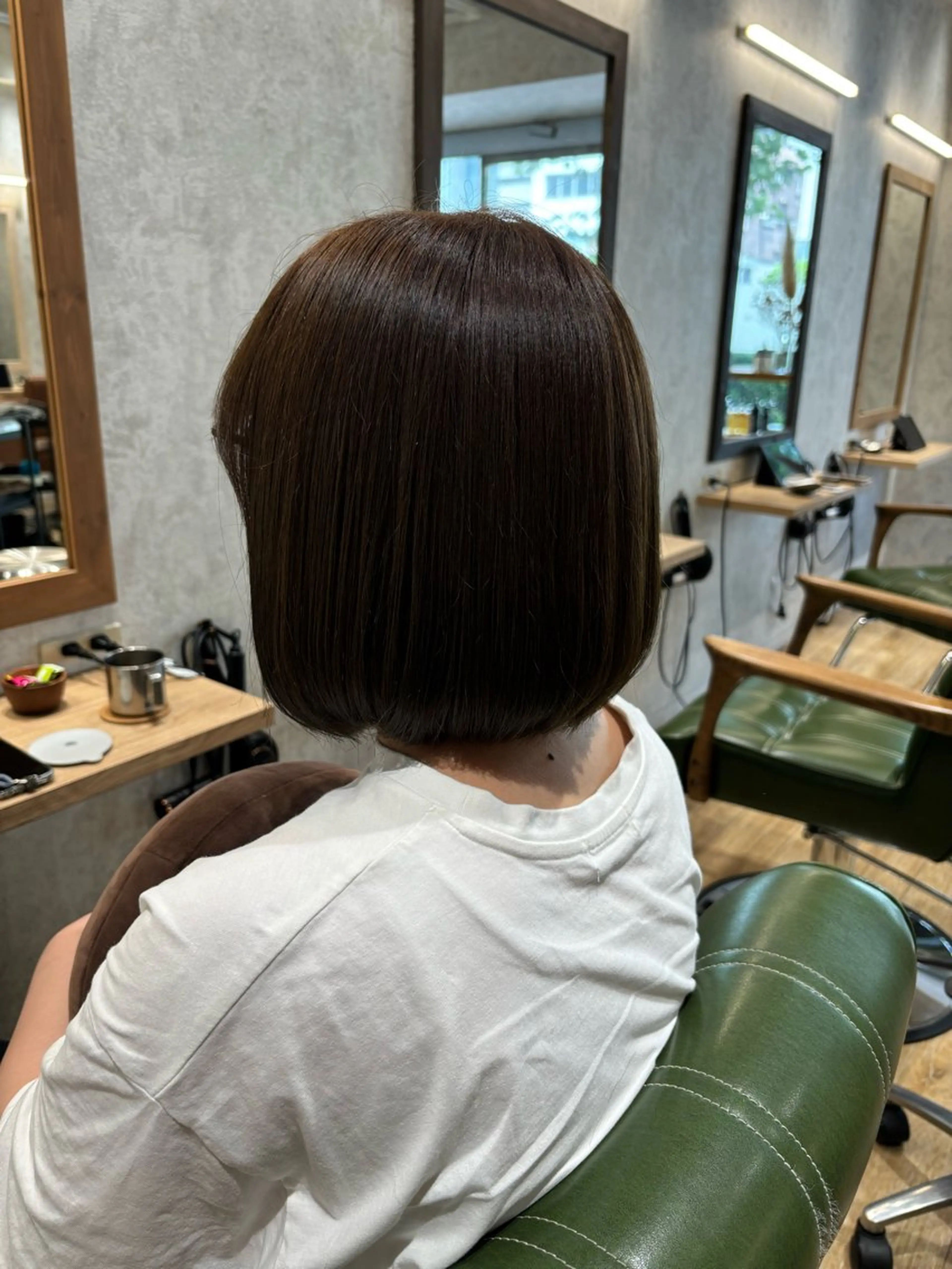 ショート ボブ HAIR  DESIGN ATELER MIU所属・KAWABATA NORIEのヘアスタイル