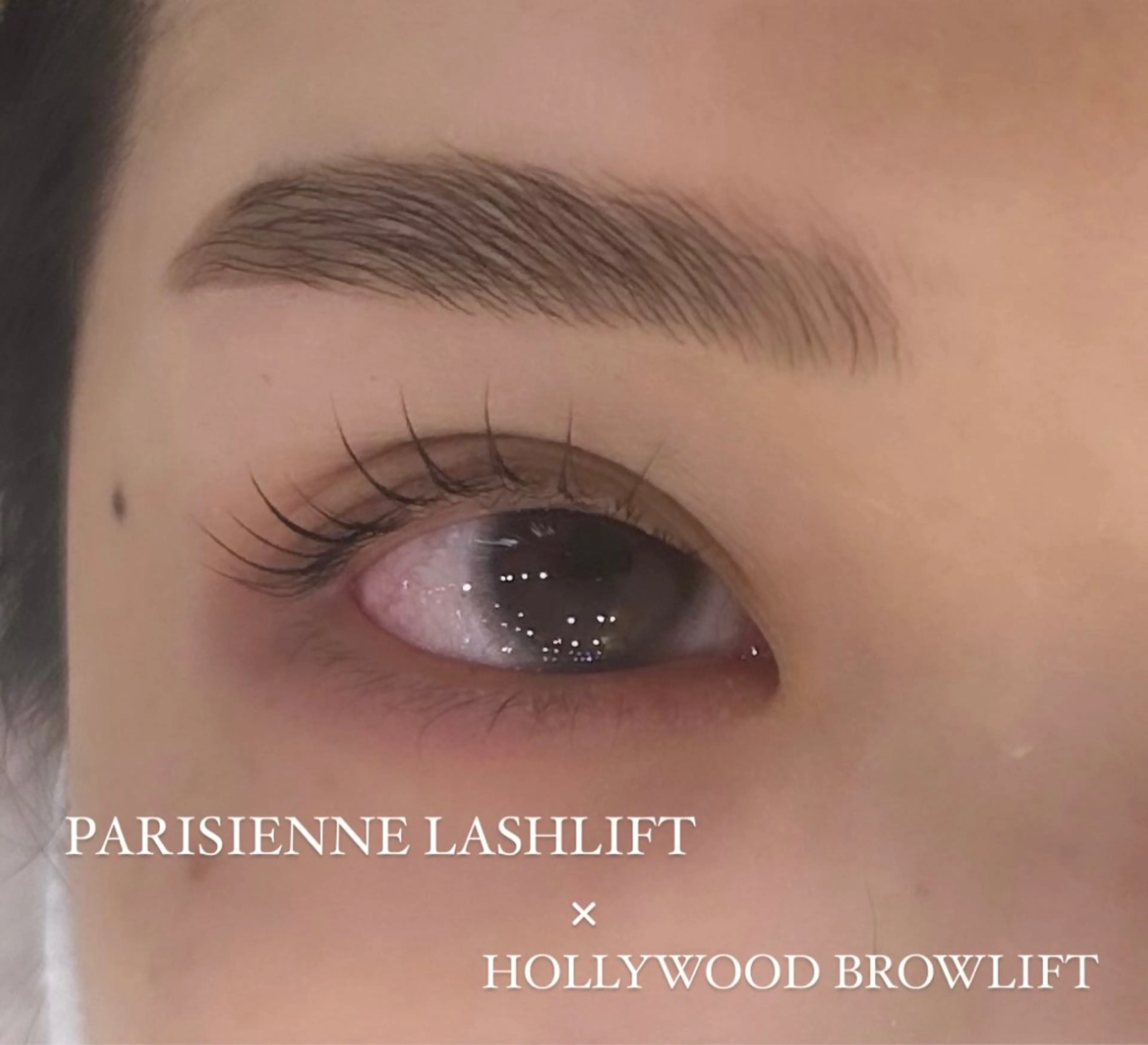 🍃選べるまつ毛パーマ上下+ハリウッドブロウリフトセット🍃　¥11480の写真