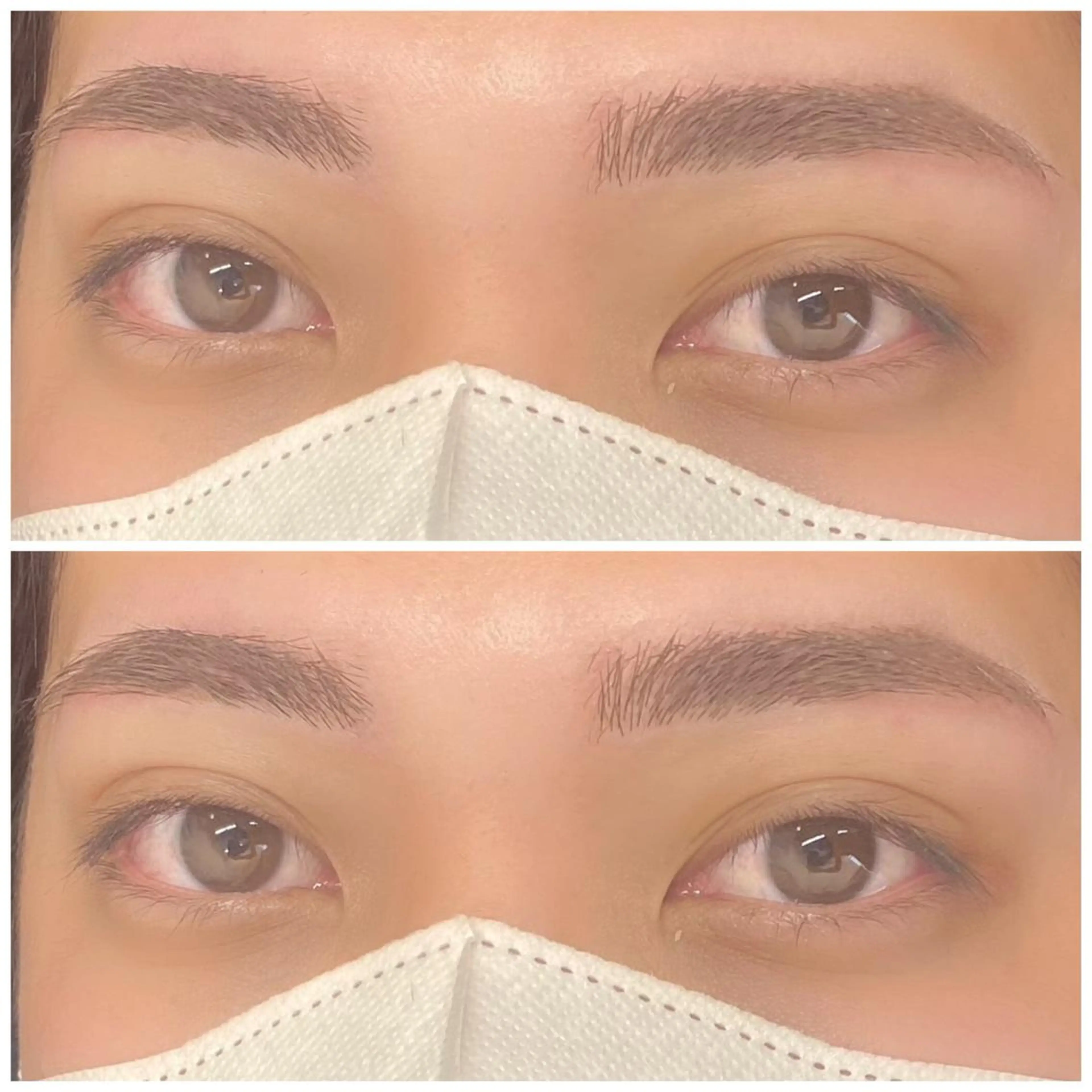 メンズ アイブロウ ワックス脱毛 眉カット その他(アイブロウ) GO TODAY SHAIRE SALON 銀座Cras所属・韓国風眉×顔タイプ 診断®  Naoの眉毛・アイブロウイメージ