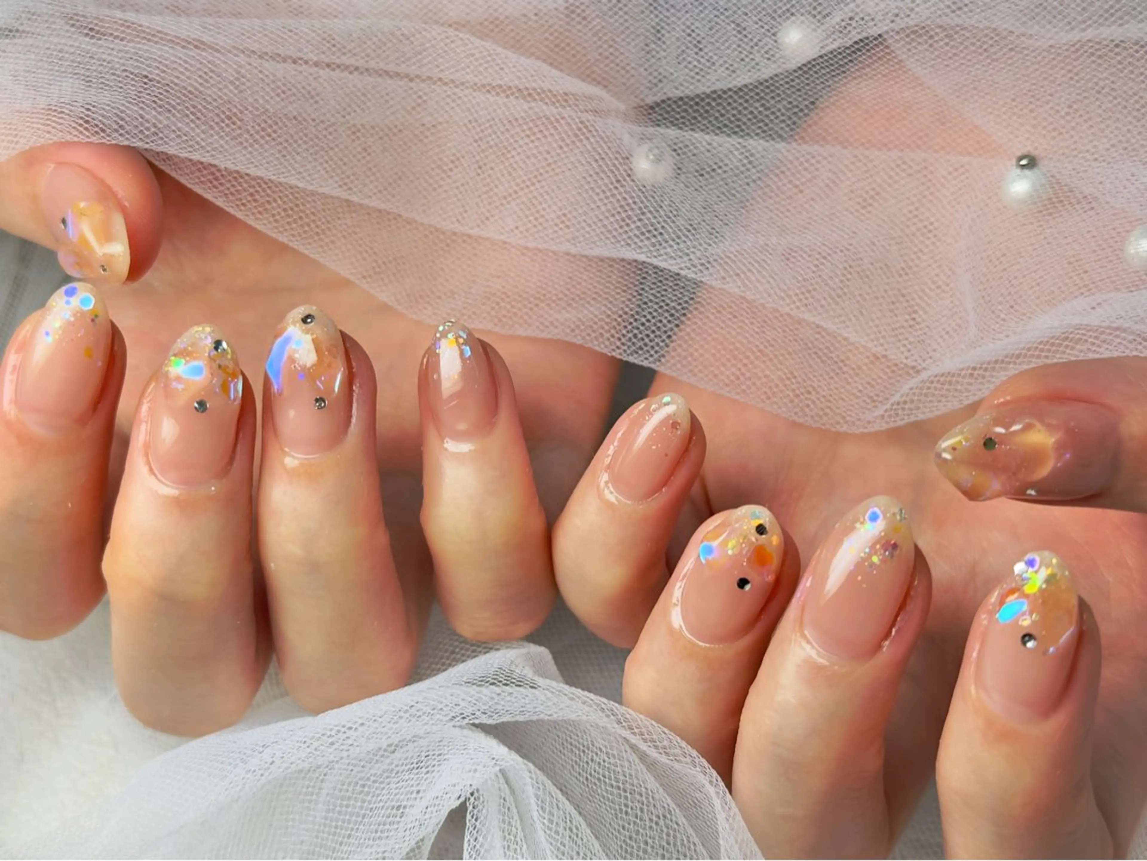 ネイル ハンドネイル Queennail 北堀江AYAのネイルデザイン