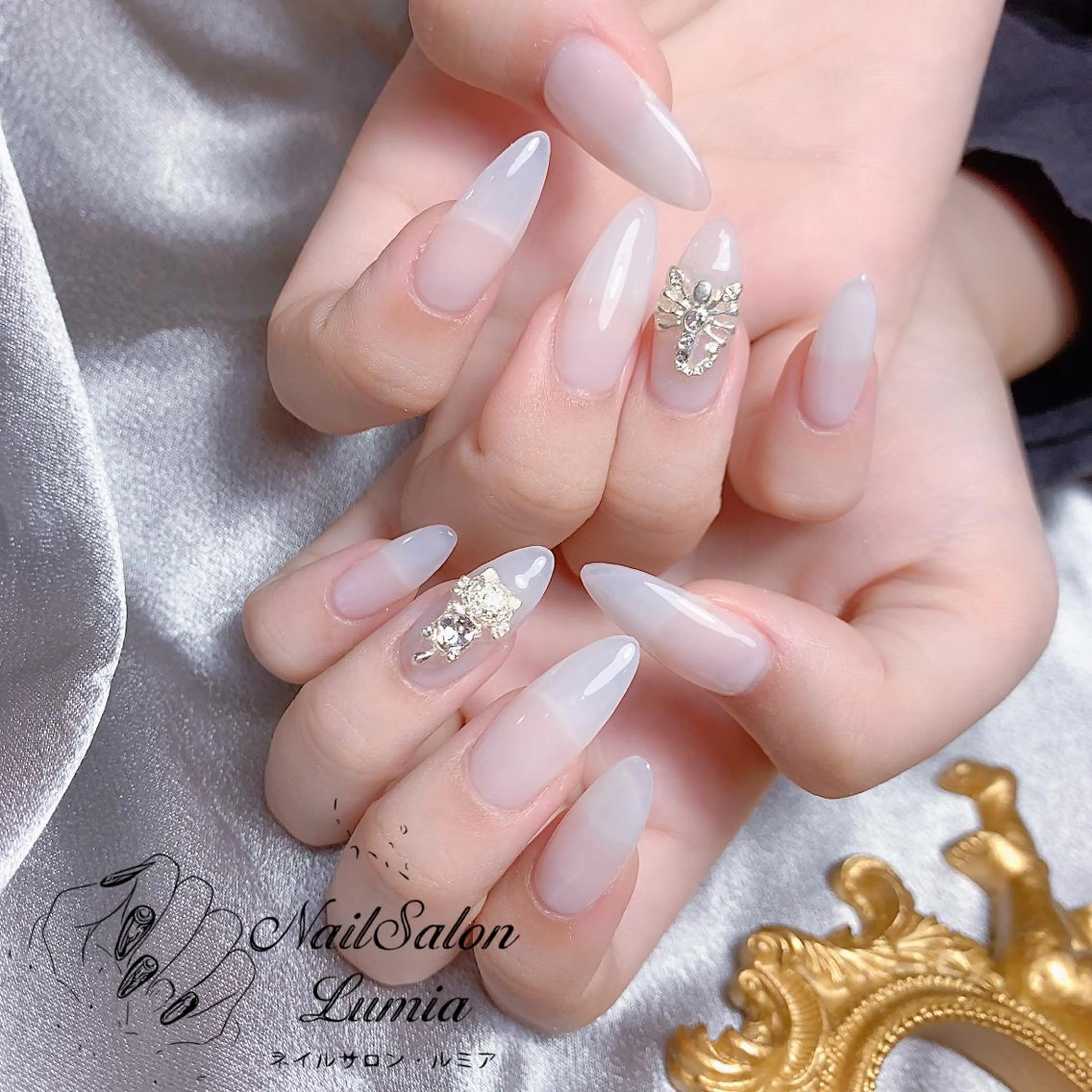 ネイル ハンドネイル ネイルサロン ルミア Lumia 店長のネイルデザイン