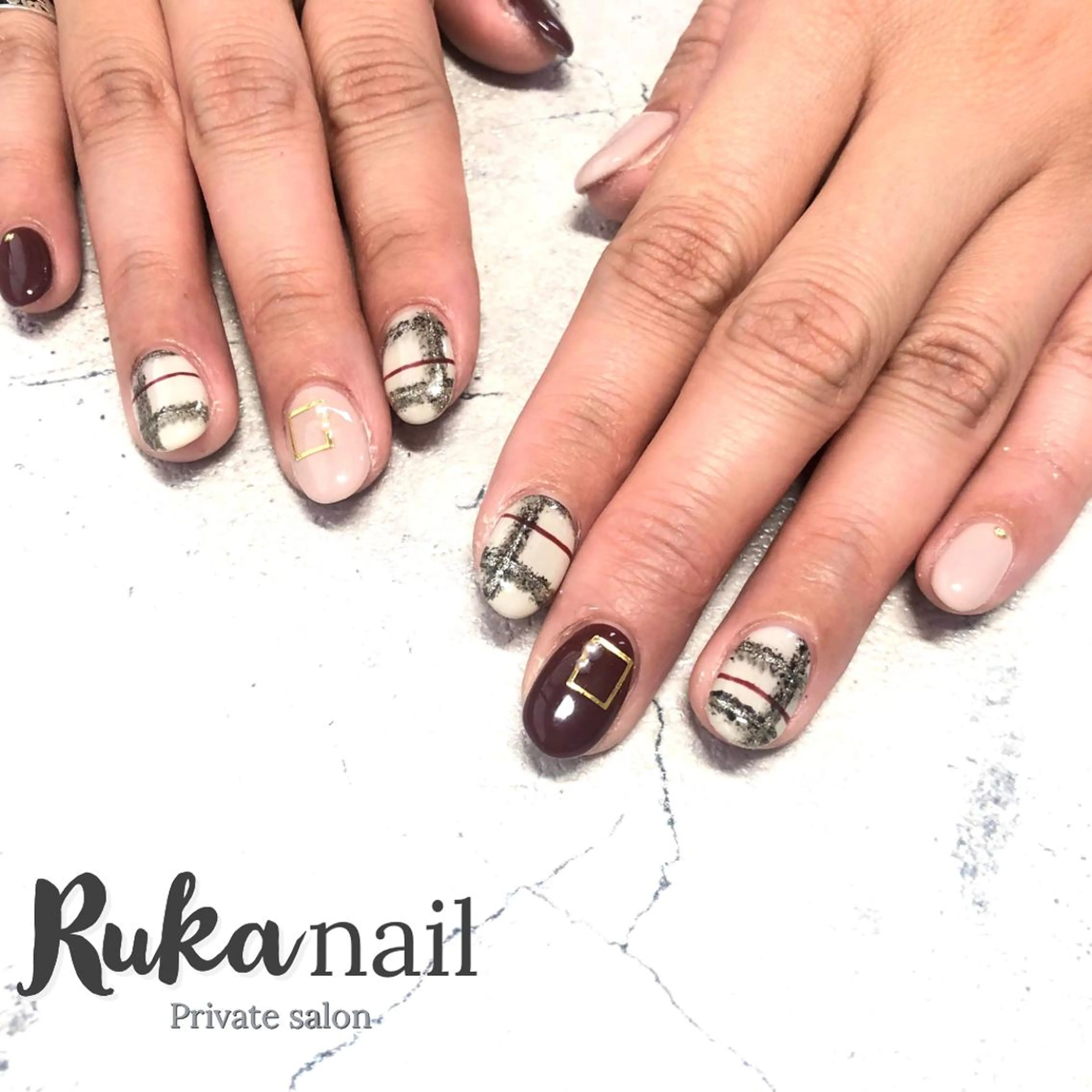 ネイル 丸川 遥のネイルデザイン