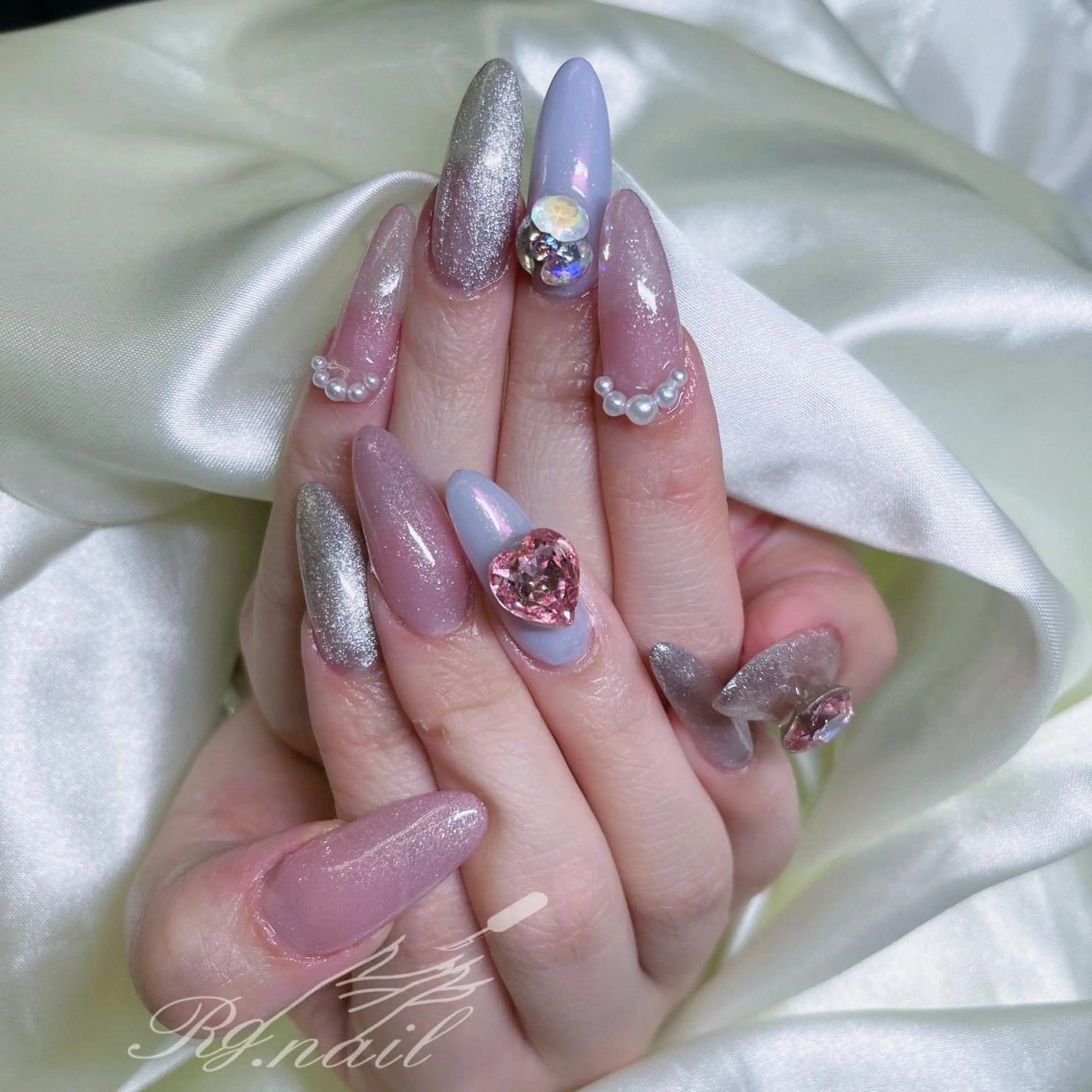 ロング ネイル Cho Artネイル所属・Cho Art ネイルのネイルデザイン