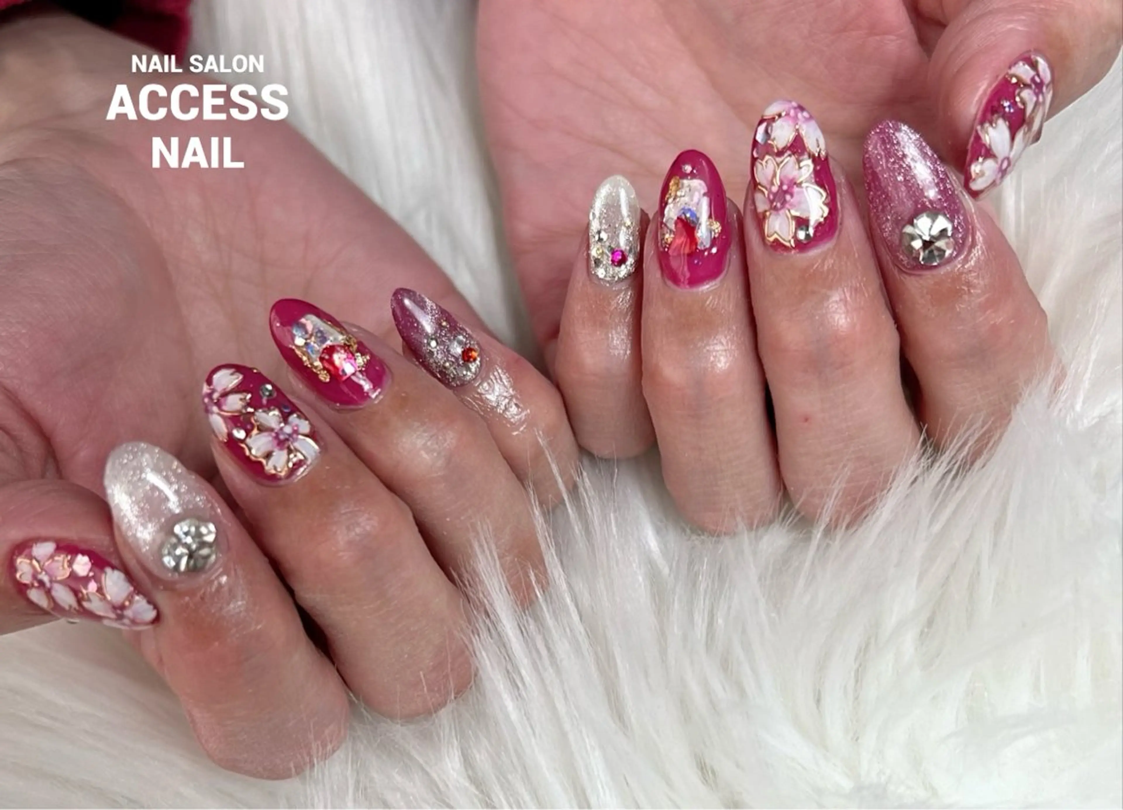 ネイル access nailのネイルデザイン