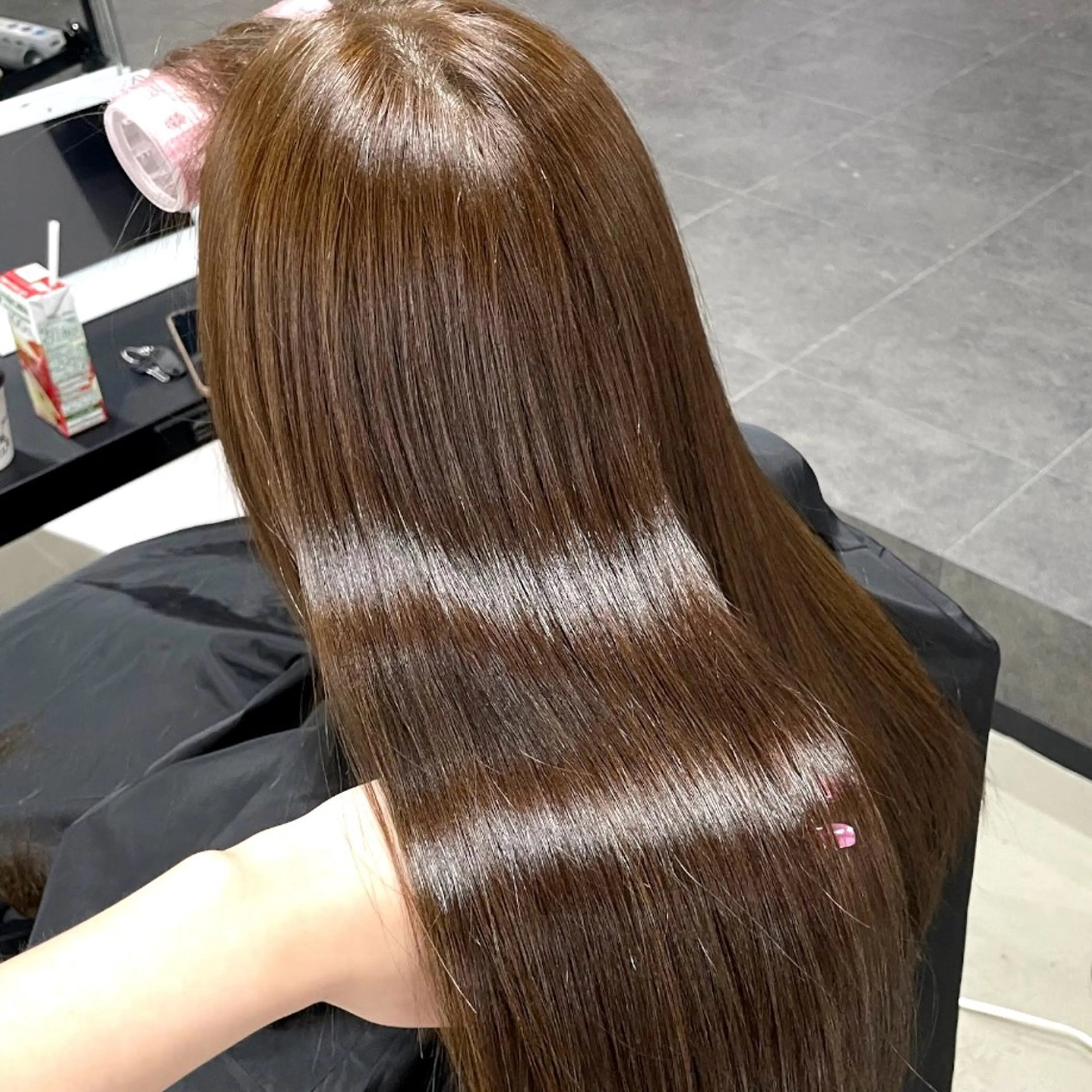 ロング 大阪／カラーモデル/ ハイトーン/みゅうのヘアスタイル