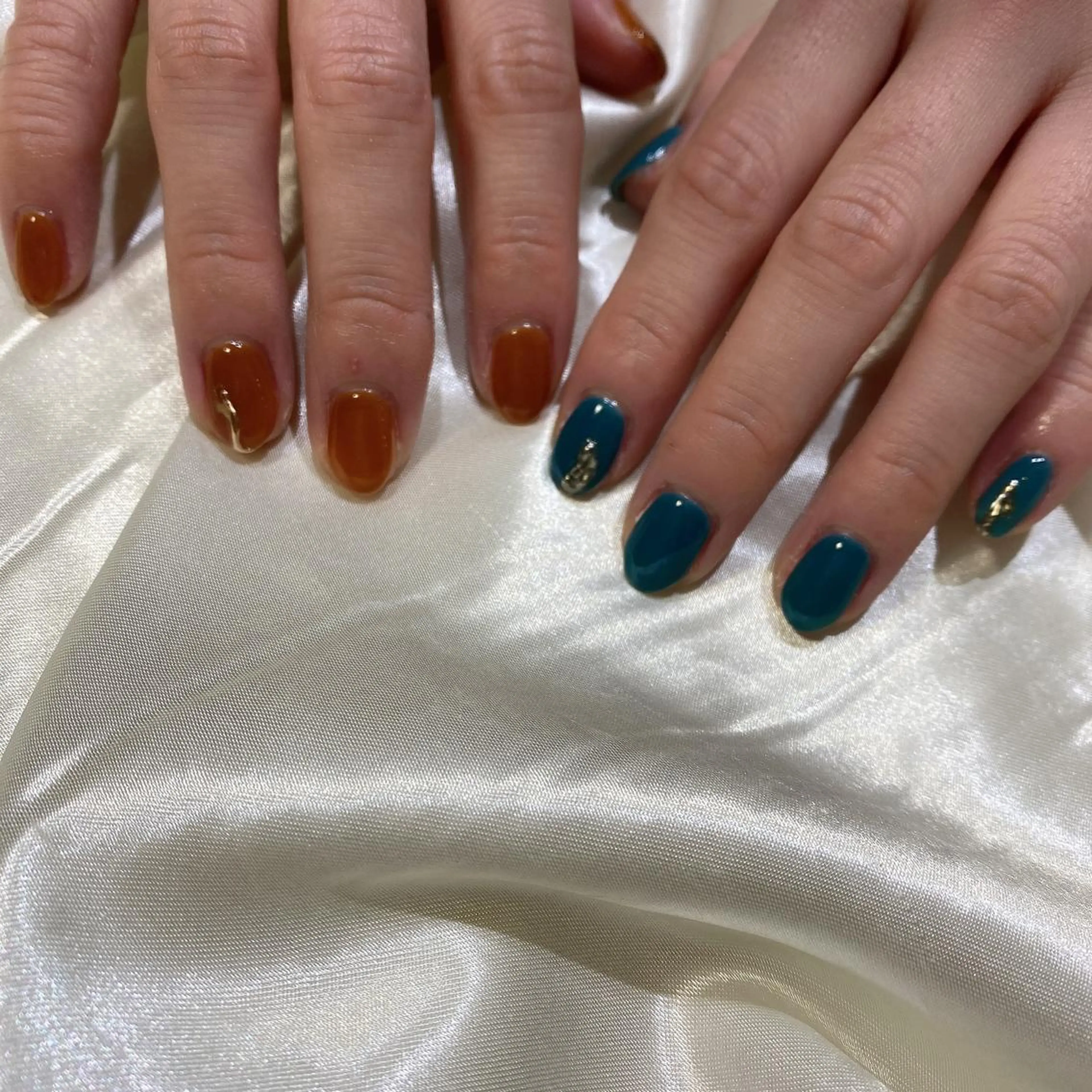 ネイル ハンドネイル 西岡 杏のネイルデザイン