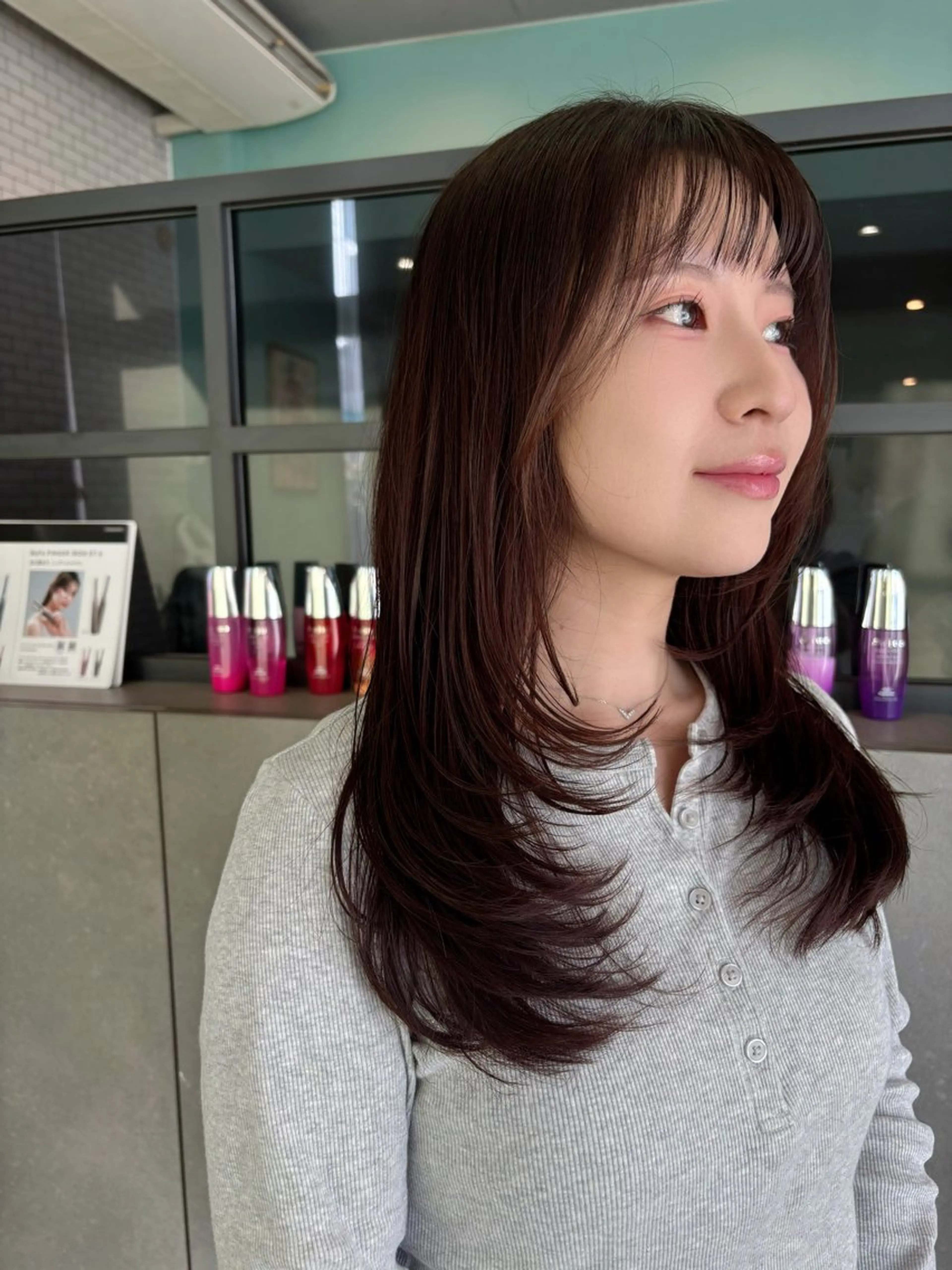 ロング カット 古田 穂香/似合わせカラーのヘアスタイル