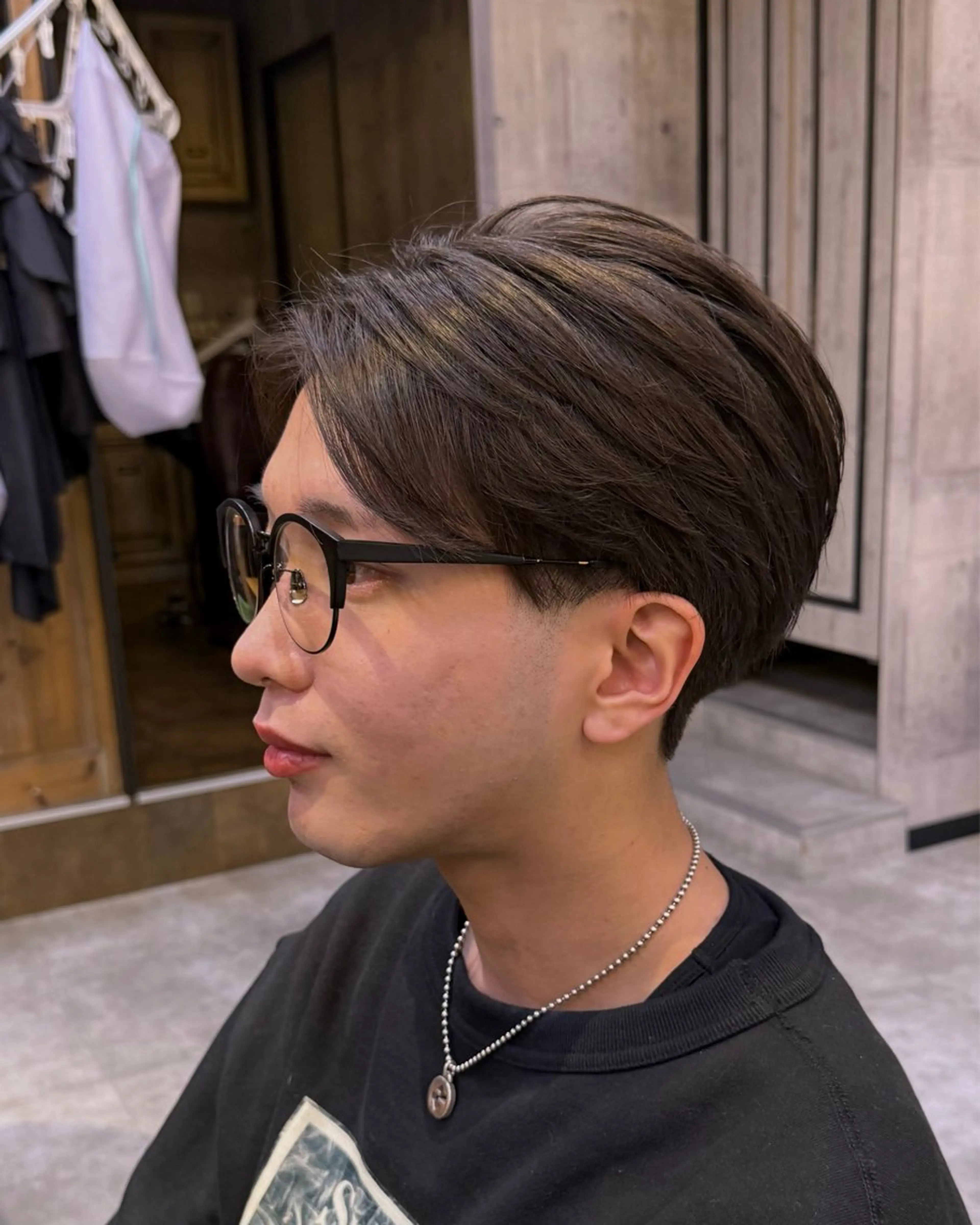 カラー メンズ 韓国・ナチュラル特化 naoki.のヘアスタイル