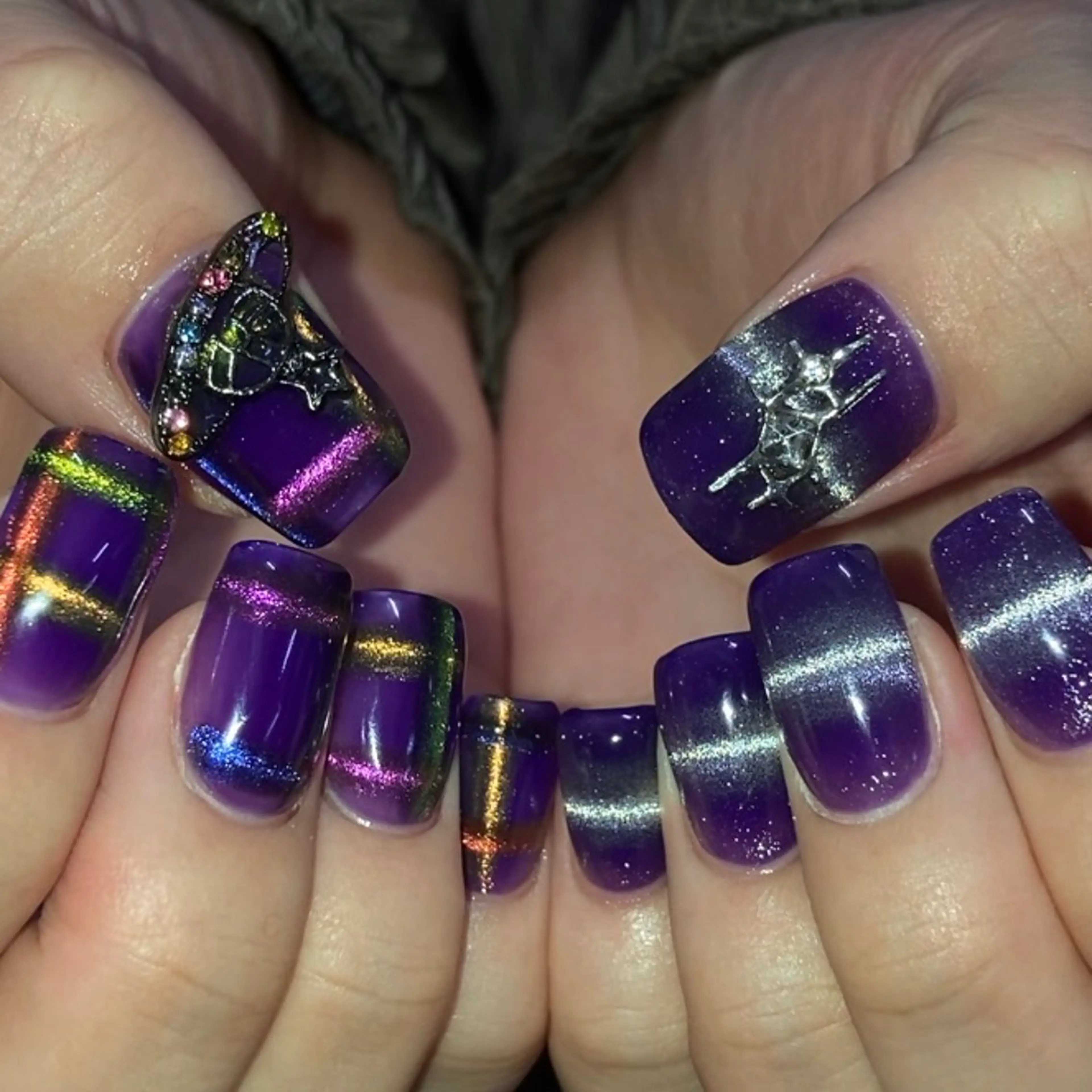 ネイル ハンドネイル フットネイル kana/モード ・グランジ໒꒱のネイルデザイン