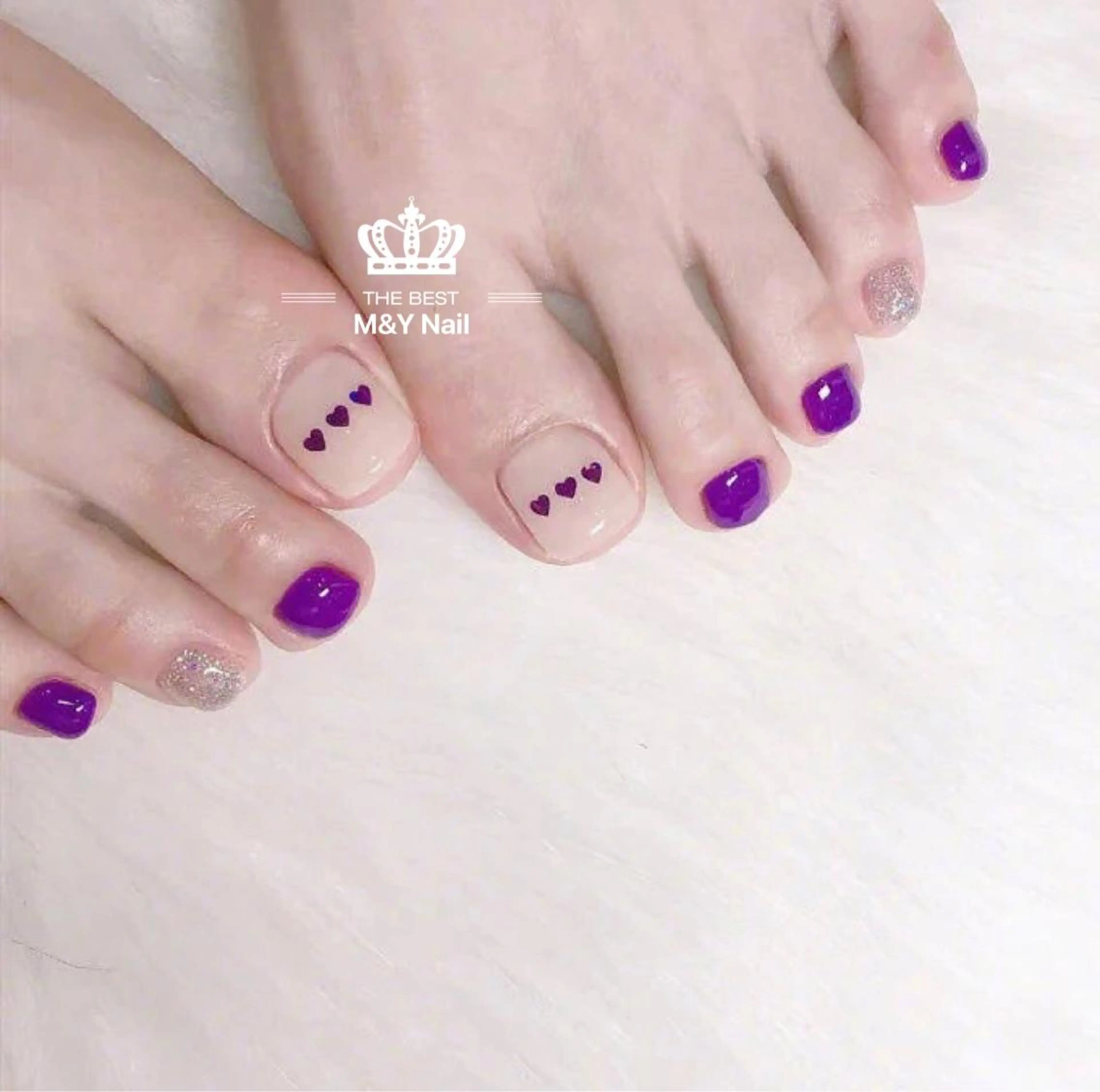 ネイル フットネイル M&Y NailSalonのネイルデザイン