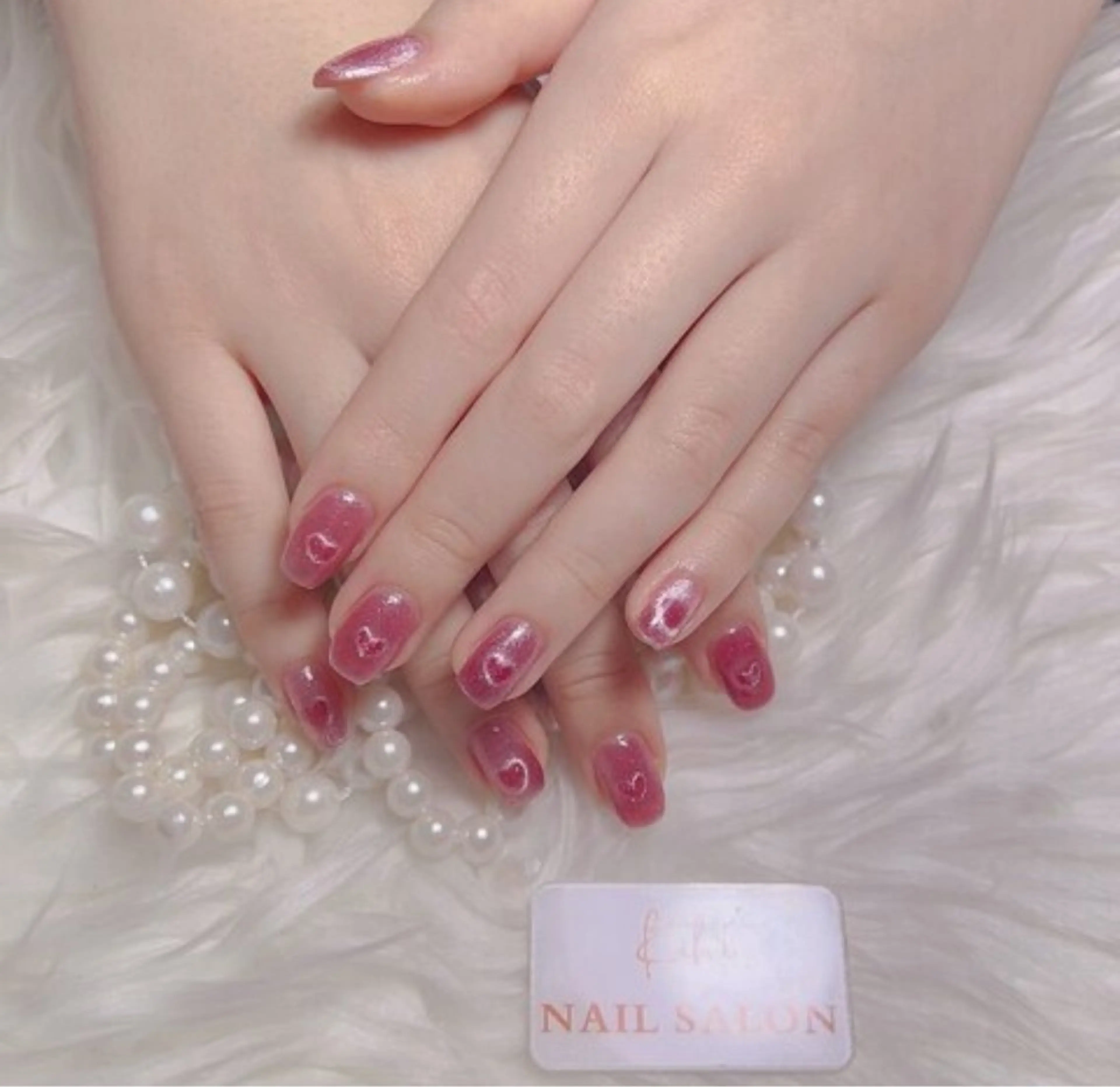 ネイル アートネイル フレンチネイル ジェルネイル グラデーション 韓国ネイル 村中 ハナのネイルデザイン