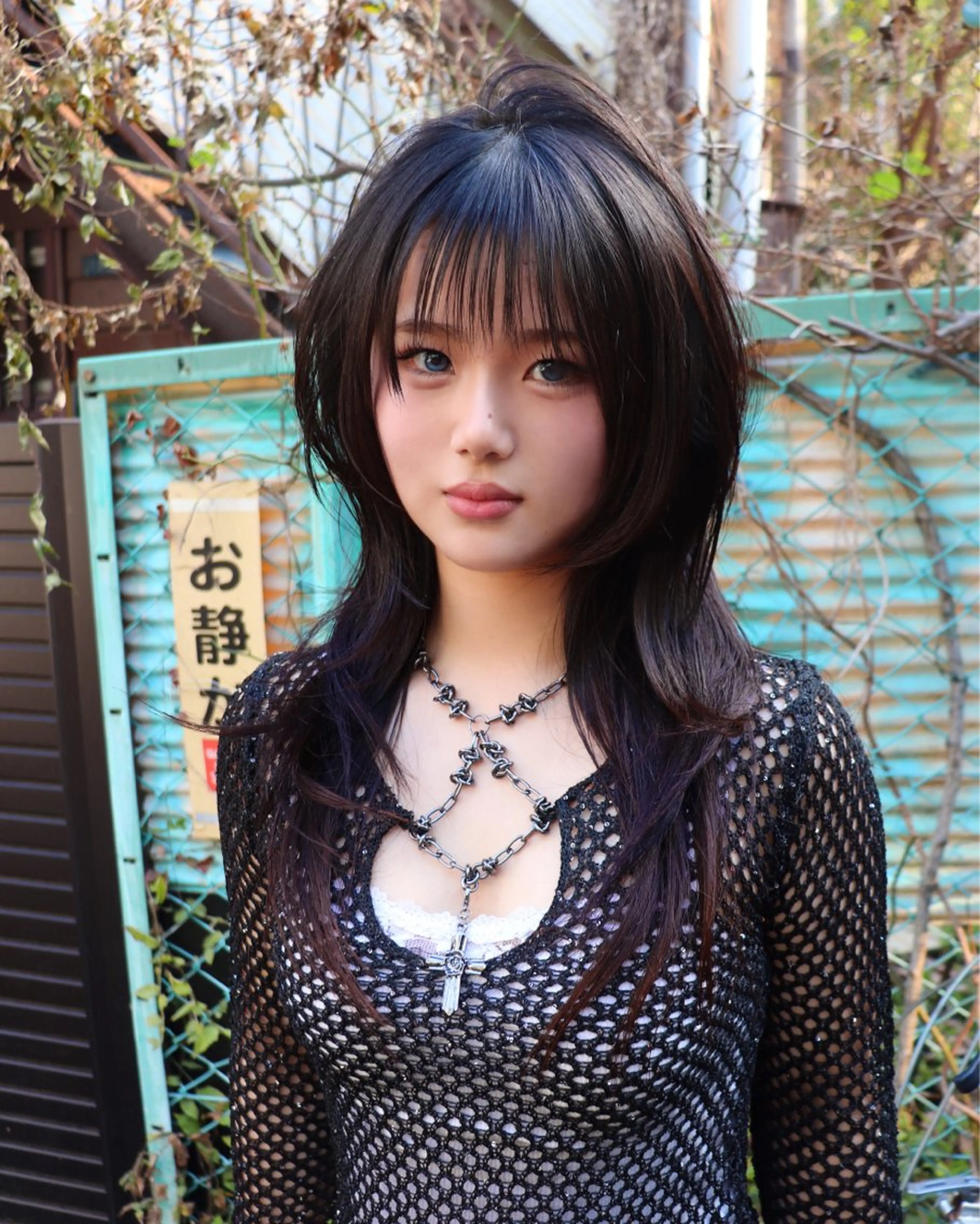 セミロング カラー ヘアアレンジ @kyoniyy KYONIのヘアスタイル