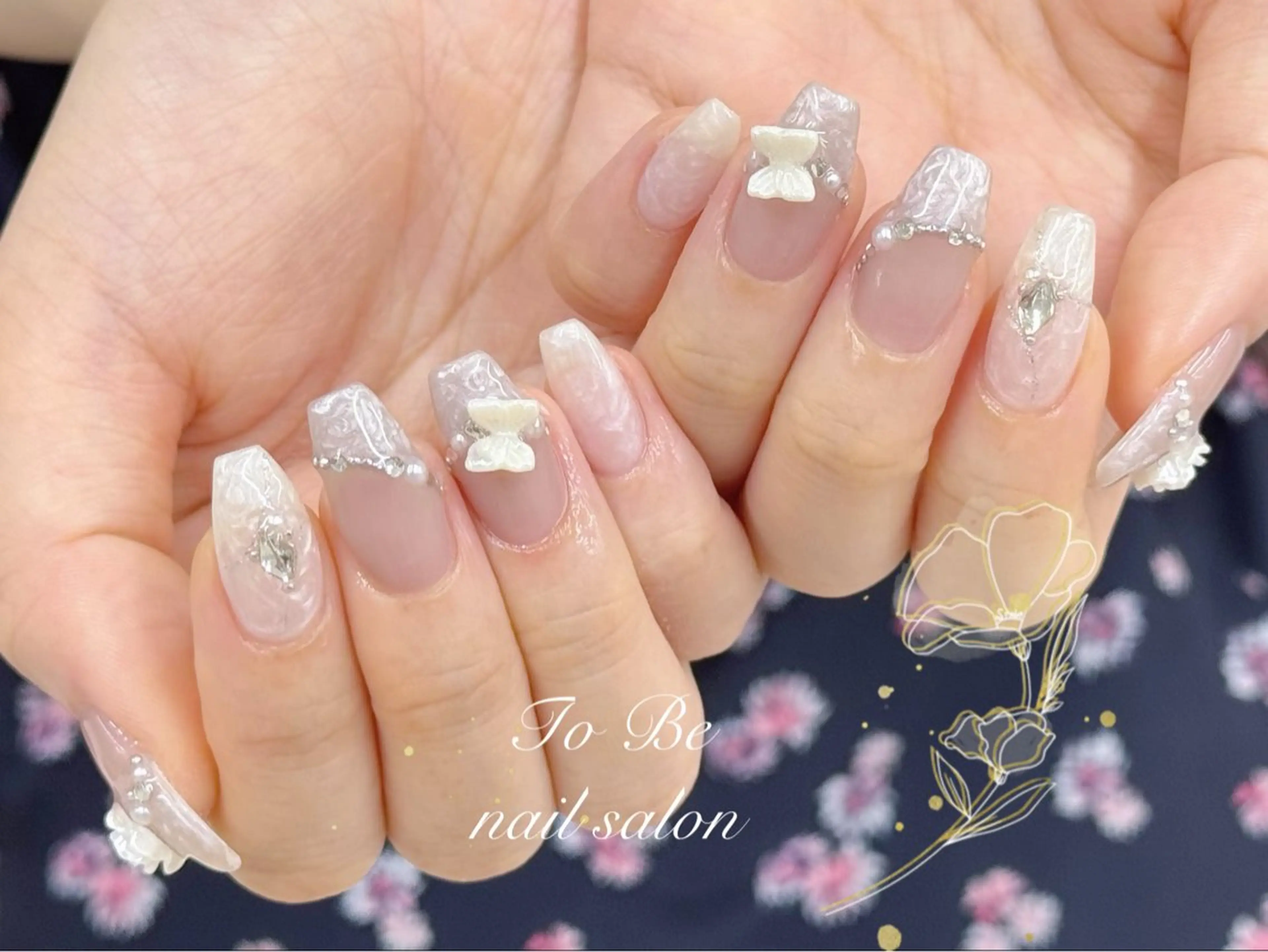 ネイル ハンドネイル Nail Salon To Be珈月のネイルデザイン