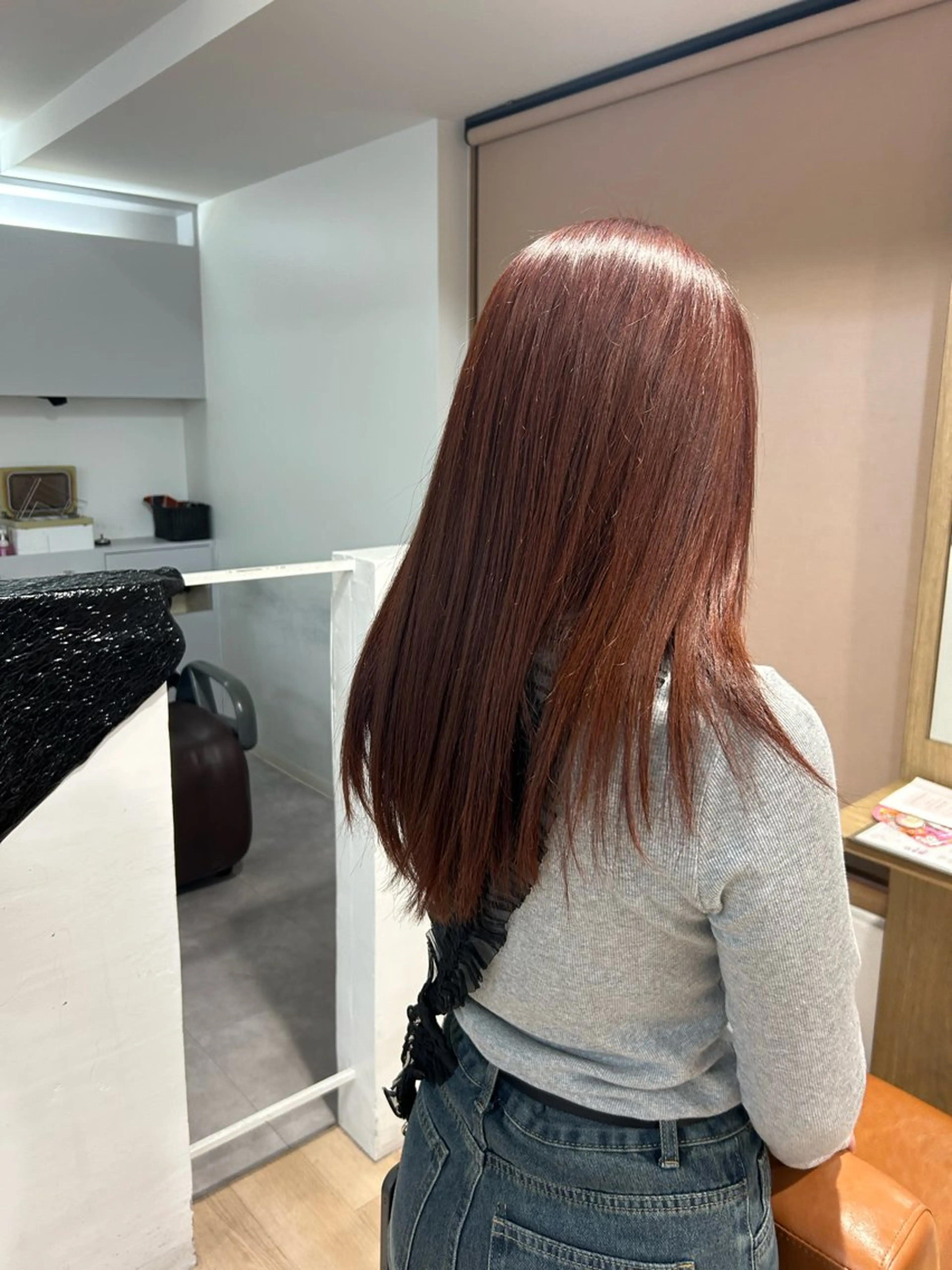 ロング カラー レイヤーカット/髪質 改善✨/藤田侑花のヘアスタイル