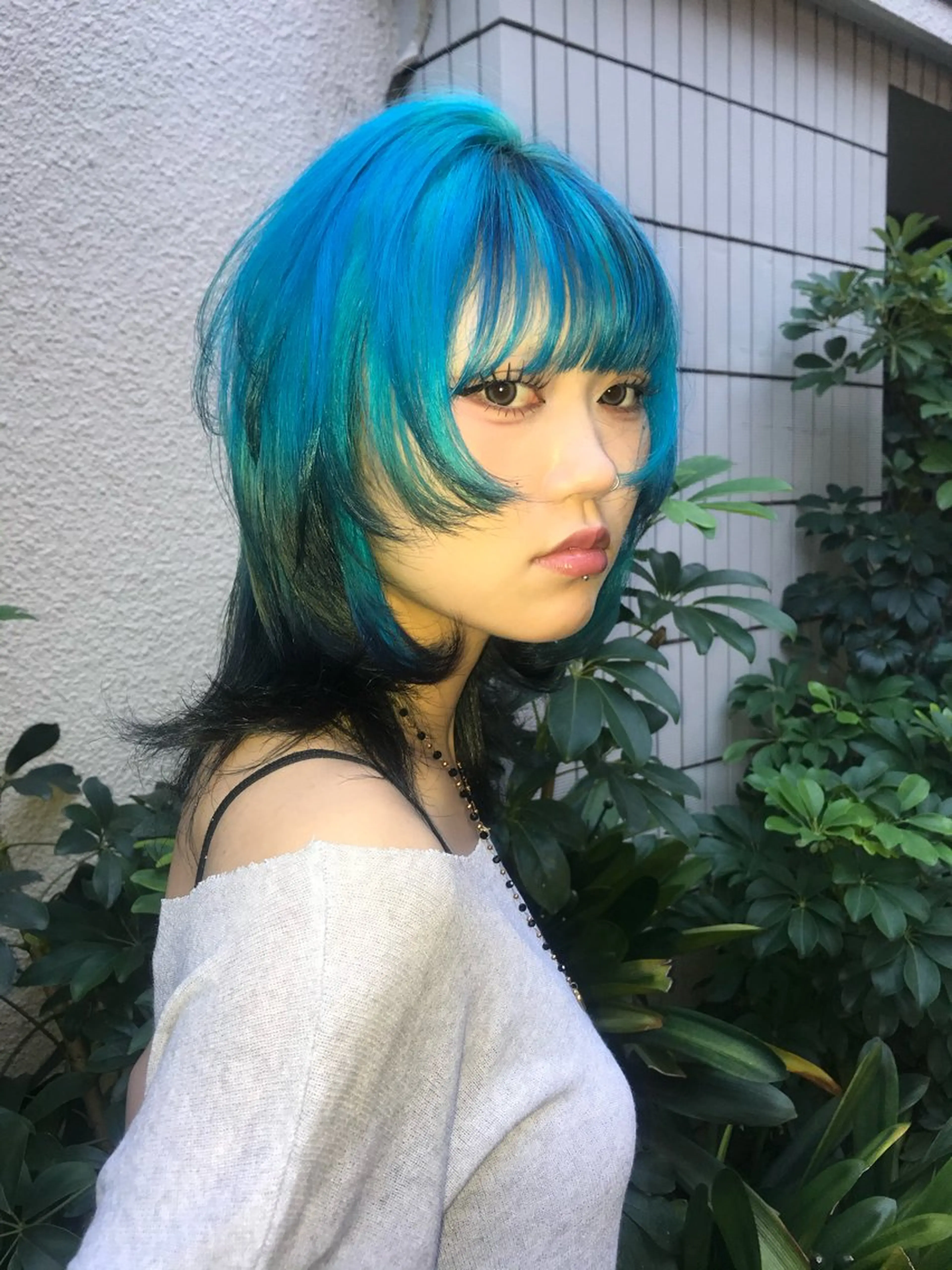 カラー HARUNA/原宿/ デザイン/カットのヘアスタイル